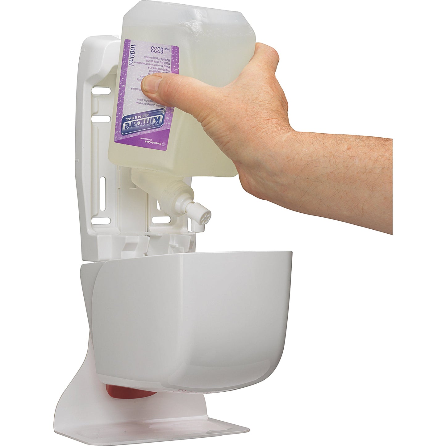 Aquarius Handdesinfektionsspender 7124 1l weiß