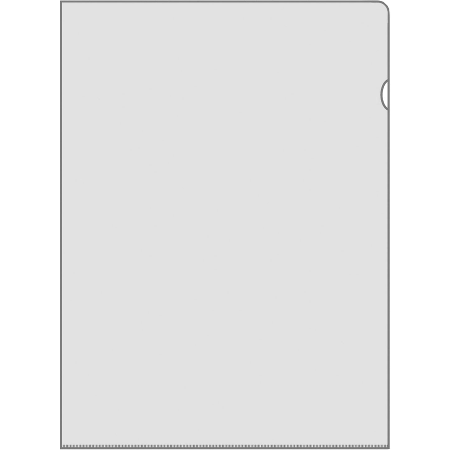Veloflex Sichthülle DIN A4 180µm oben, rechts offen nicht dokumentenecht PVC glasklar glänzend 50 St./Pack.