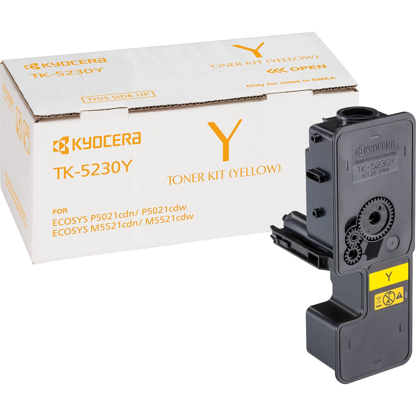 KYOCERA Toner Originalzubehör TK-5230Y ca. 2.200 Seiten gelb