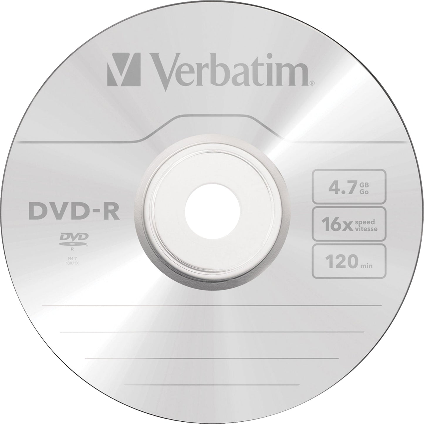 Verbatim DVD-R 120min 4,7Gbyte 16x 50 St./Pack.