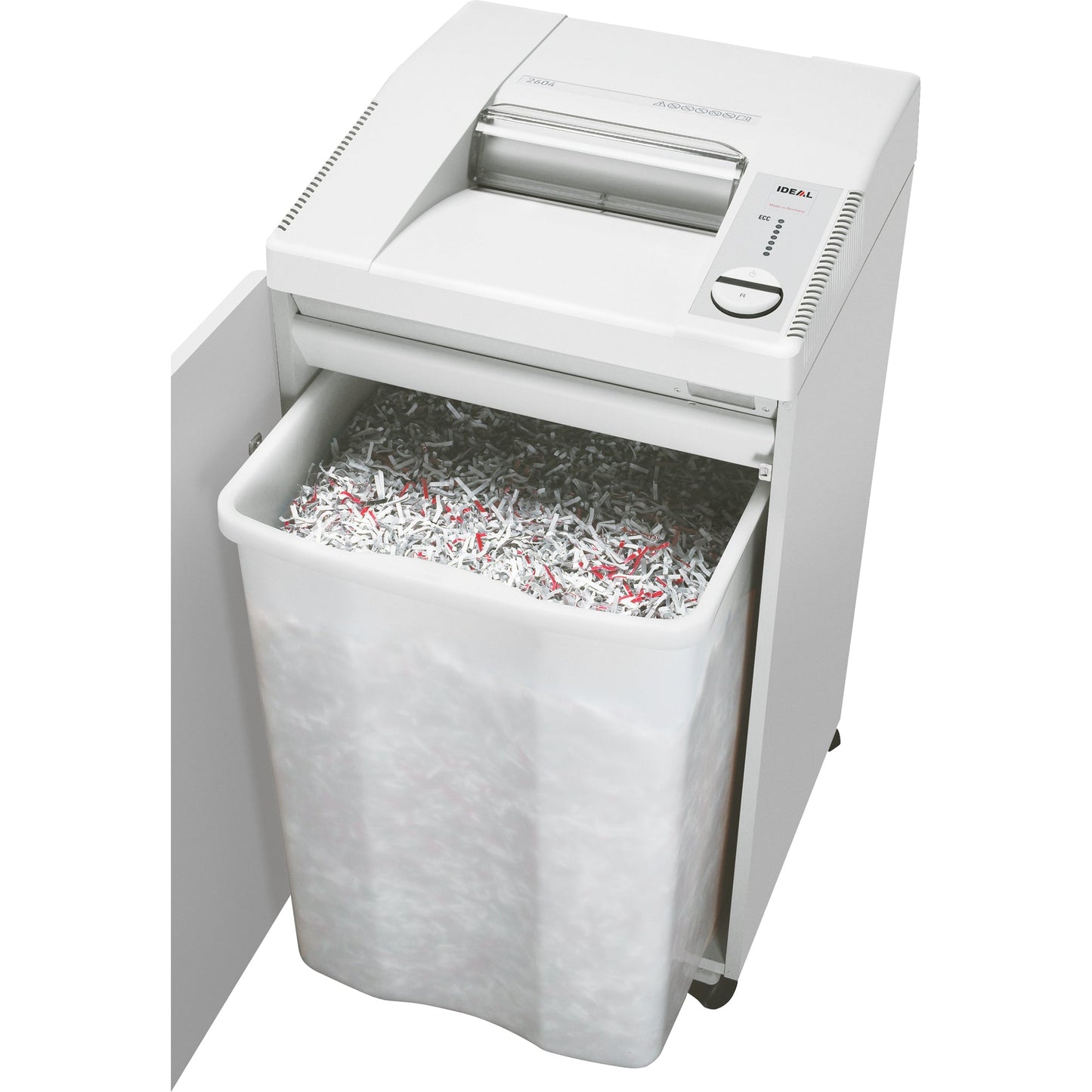 IDEAL Aktenvernichter 2604SMC P-7 Papier Partikelschnitt 7 Bl. cool grey