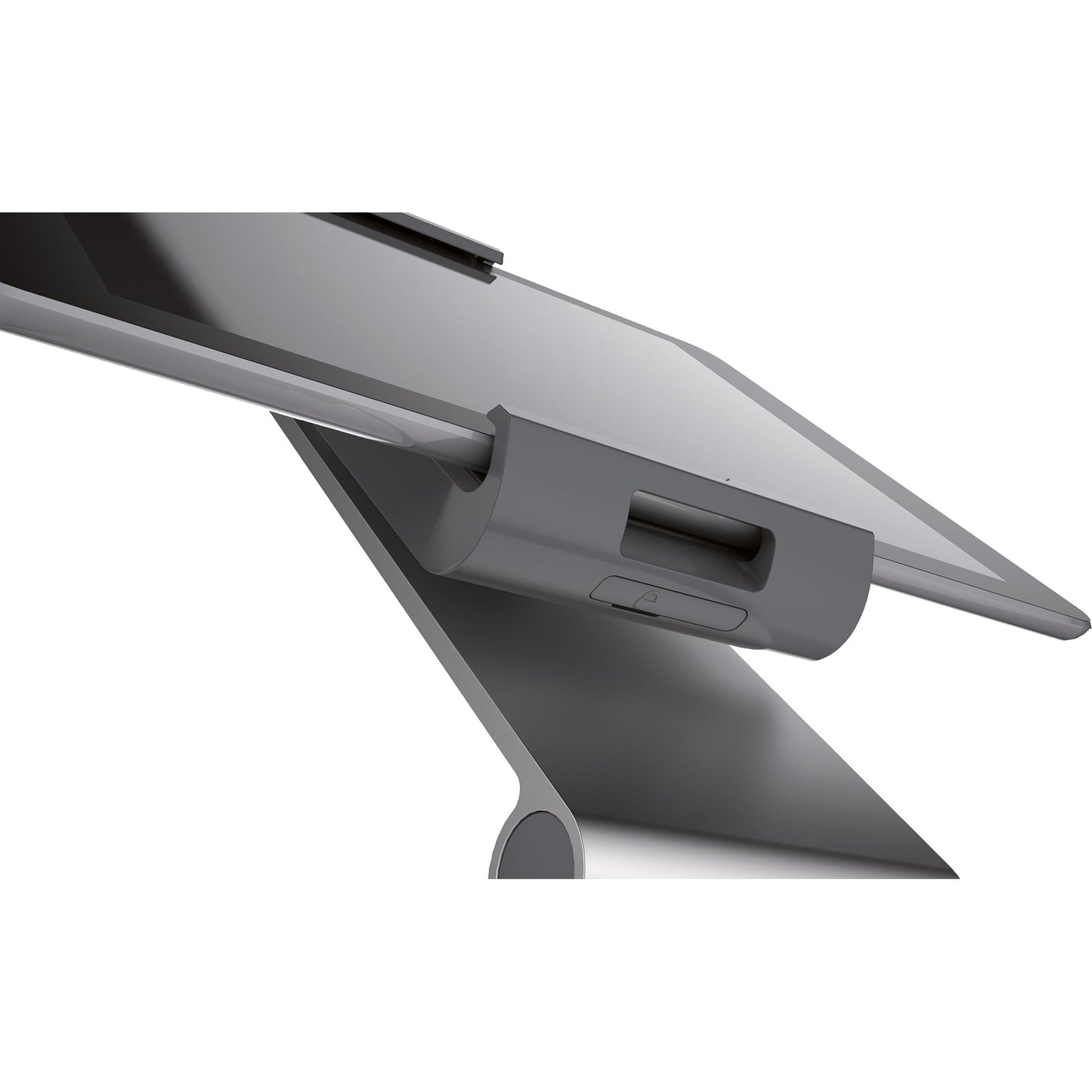 DURABLE Tabletständer TABLE 15,5 x 24,2 x 18,3 cm (B x H x T) Stahl/Aluminium/ABS Kunststoff silber metallic