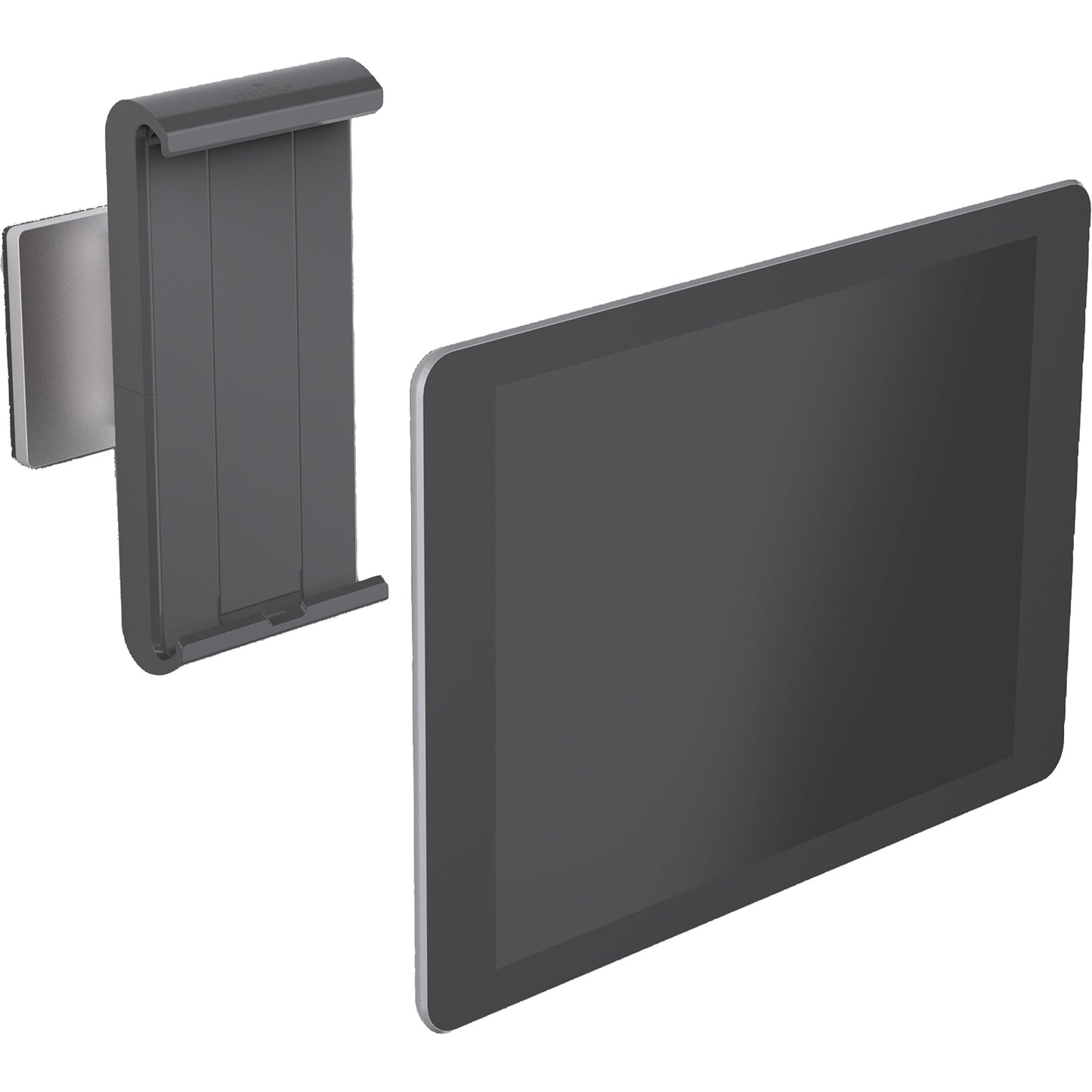 DURABLE Tablethalterung WALL 17,8-33 cm (7-13") 8,5 x 5 x 18 cm (B x H x T) Aluminium/ABS Kunststoff silber metallic