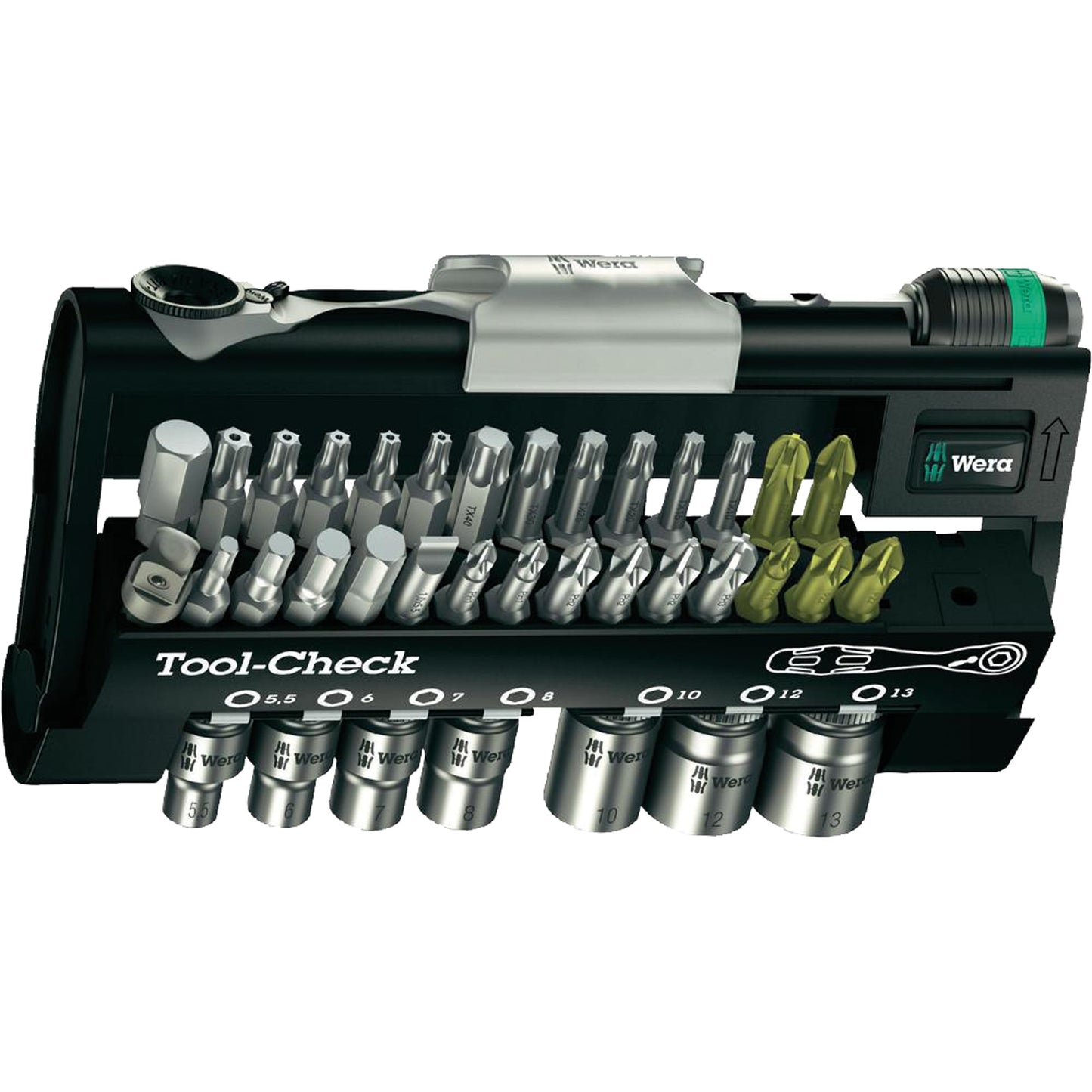 Wera Bit-Set Tool-Check 1 38 Teile Werkzeugstahl