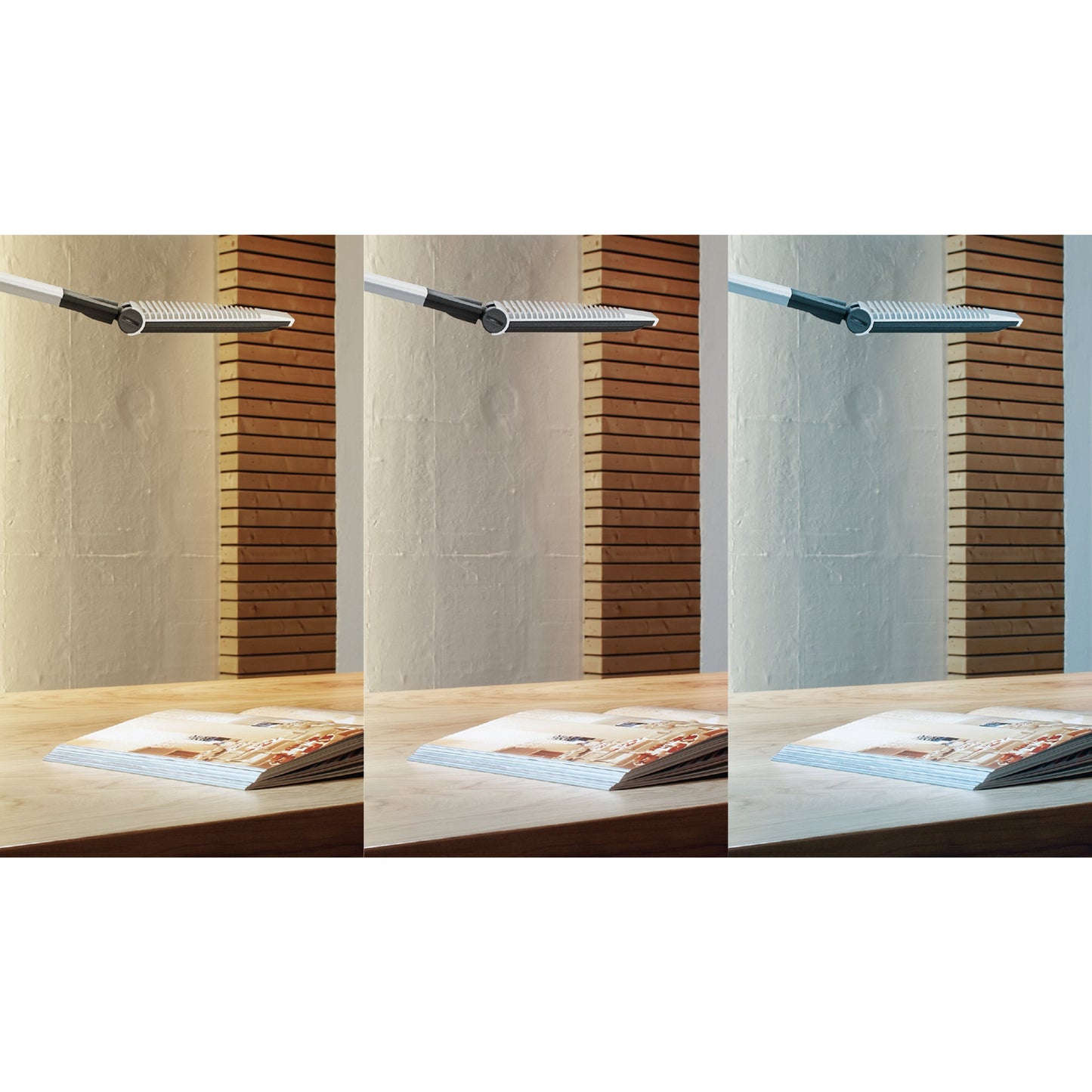 MAUL Tischleuchte MAULoptimus colour vario B je Lichtquelle: 5 kWh/1.000h Netzbetrieb silber