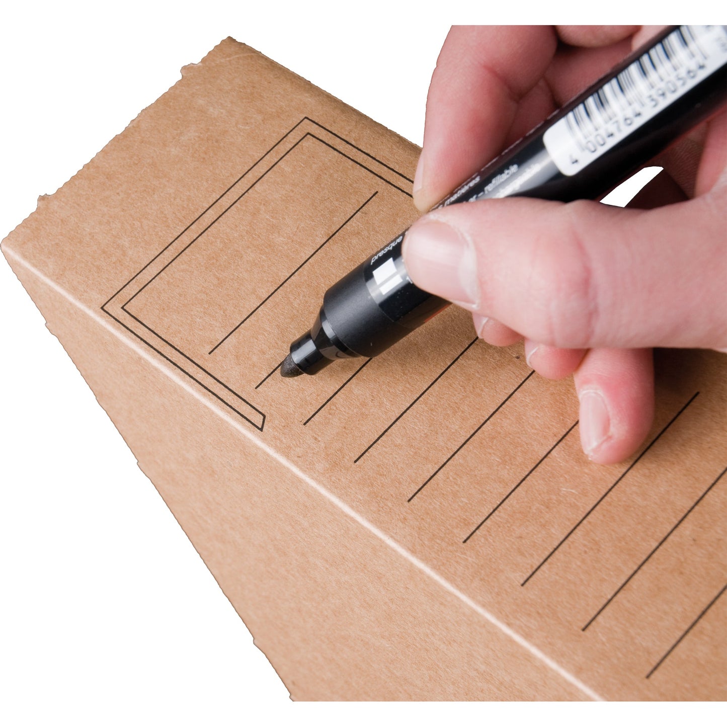 smartboxpro Archivbox 7,5 x 32,4 x 26,5 cm (B x H x T) DIN A4 mit Archivdruck Wellpappe braun 20 St./Pack.