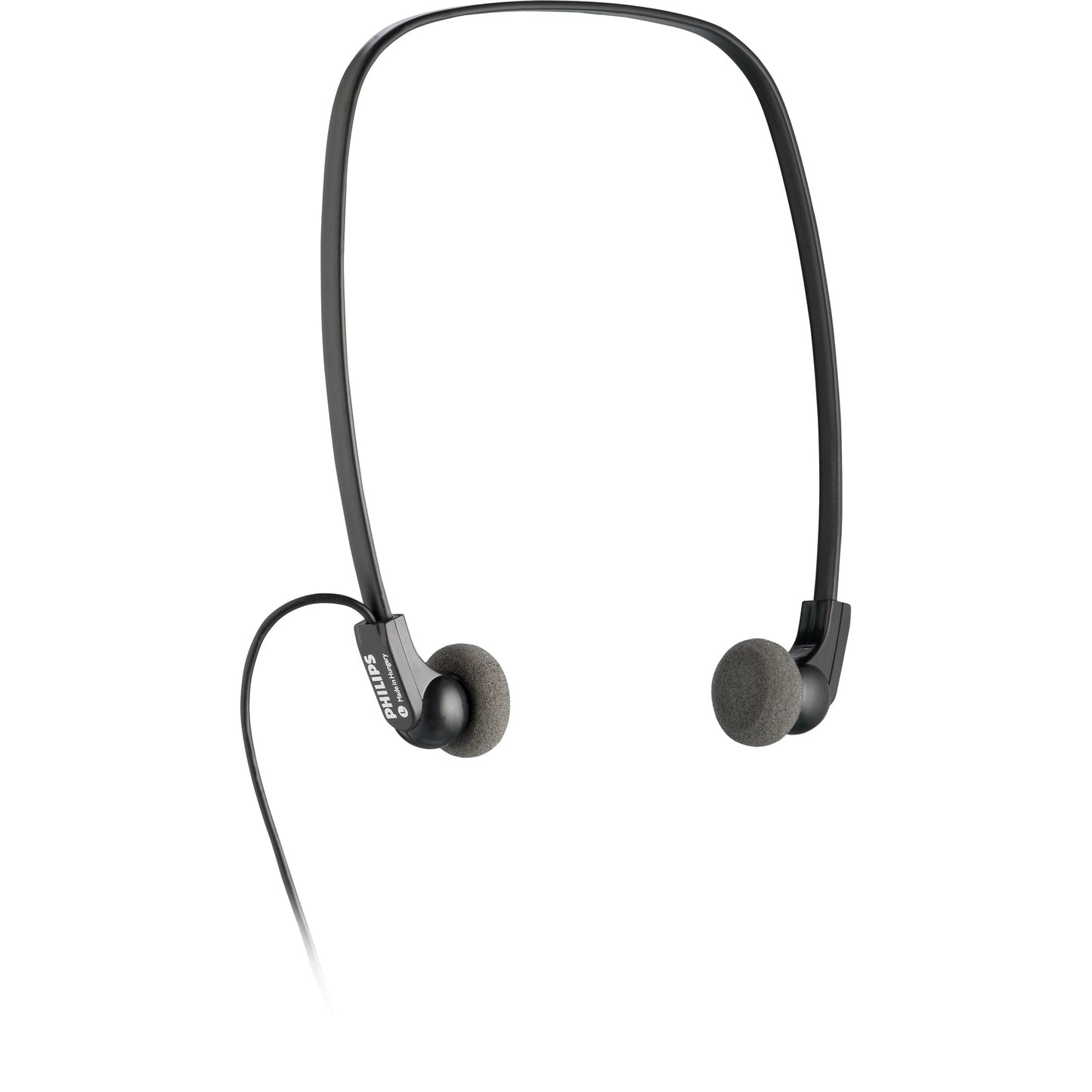 Philips Kopfhörer LFH0334 In-Ear Philips Diktiersysteme DPM6xxx, DPM8xxx, LFH7177, LFH7277, Transkriptionssysteme, Pocket Memo Serie LFH9375, 9380, 9500, 9600, Pocket Memo Meeting Recorder LFH0955 inkl. 2 austauschbaren Ohrpolstern schwarz