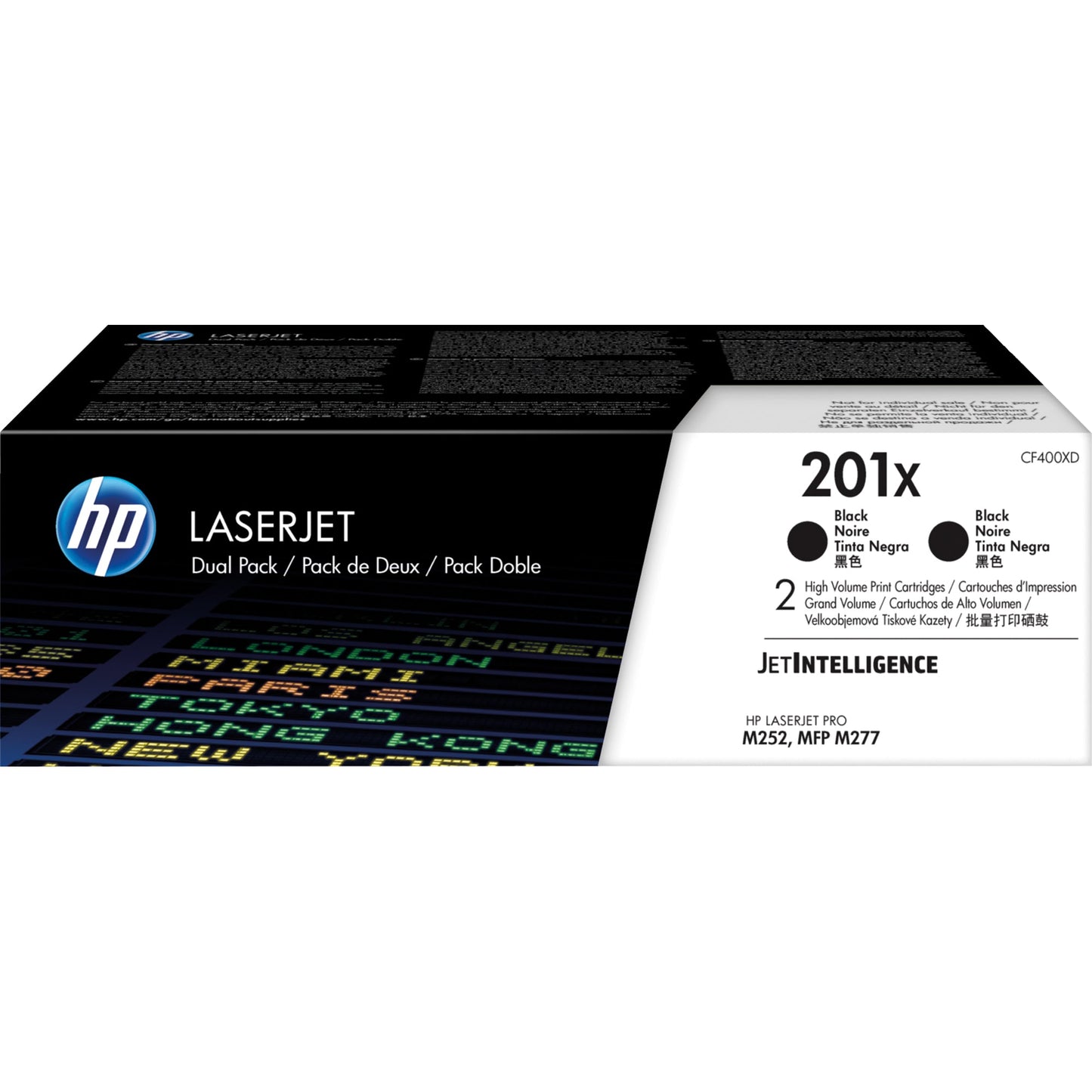 HP Toner Originalzubehör 201X ca. 2 x 2.800 Seiten schwarz 2 St./Pack.