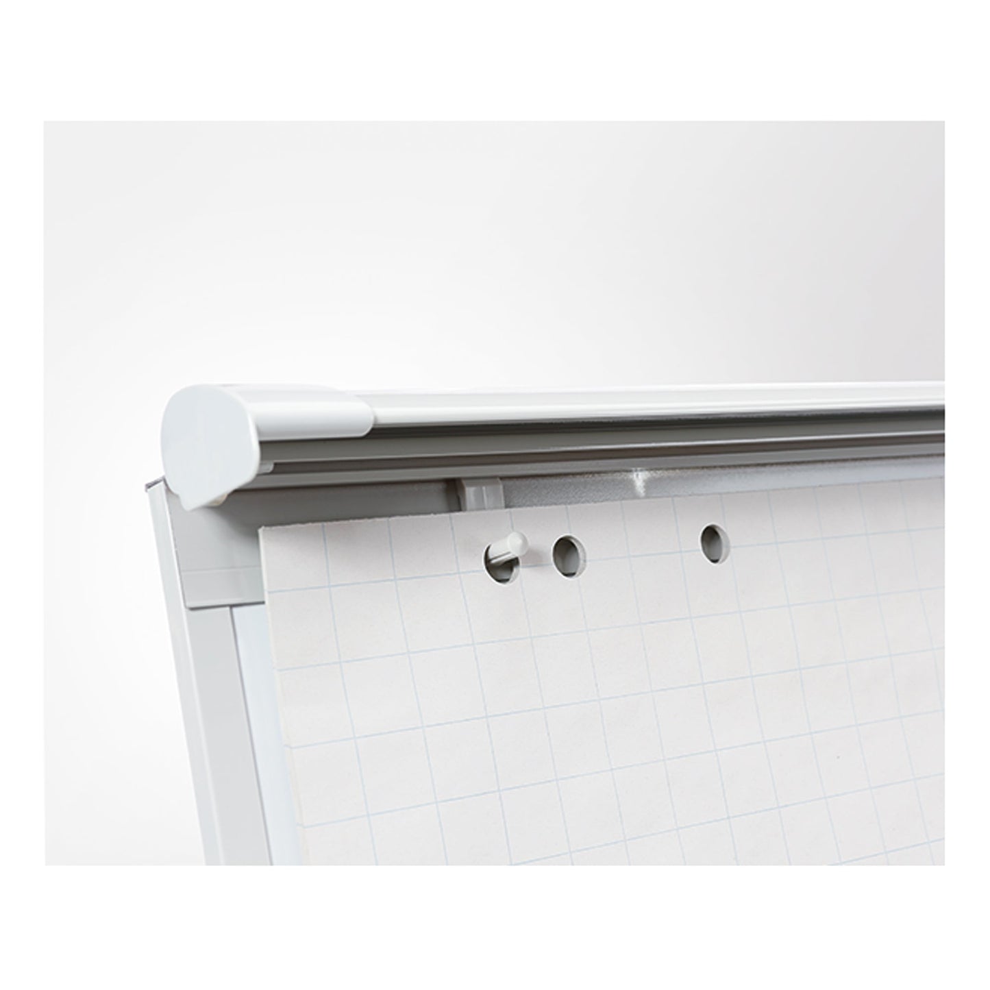DAHLE Flipchart Team 68 x 99 cm (B x H) 210cm Metall weiß