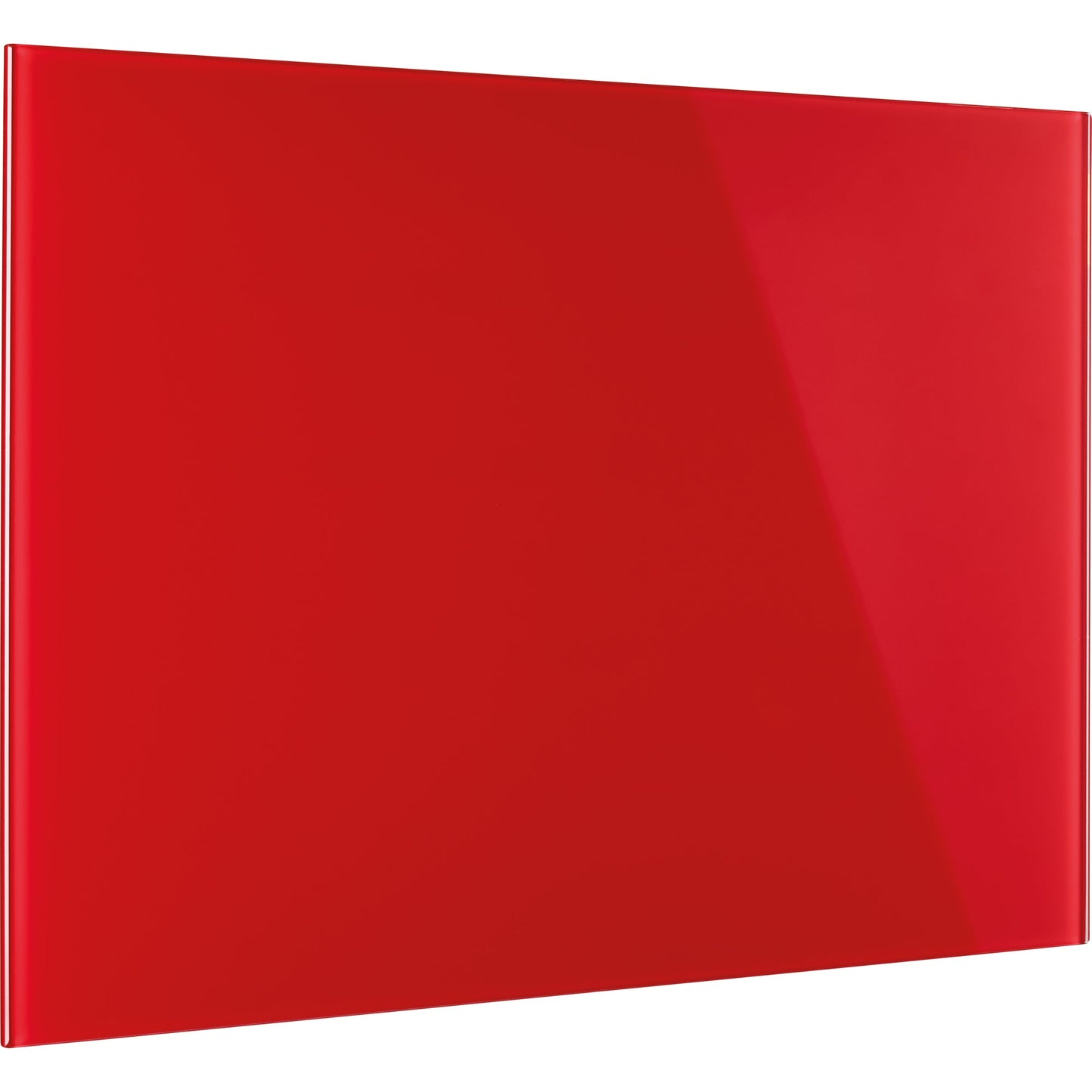 magnetoplan® Glasboard Design 60 x 40 x 0,5 cm (B x H x T) Tafel magnethaftend ESG-Sicherheitsglas intensivrot