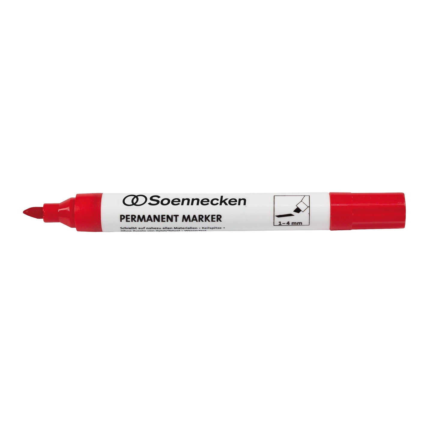 Soennecken Permanentmarker 1-4mm rot