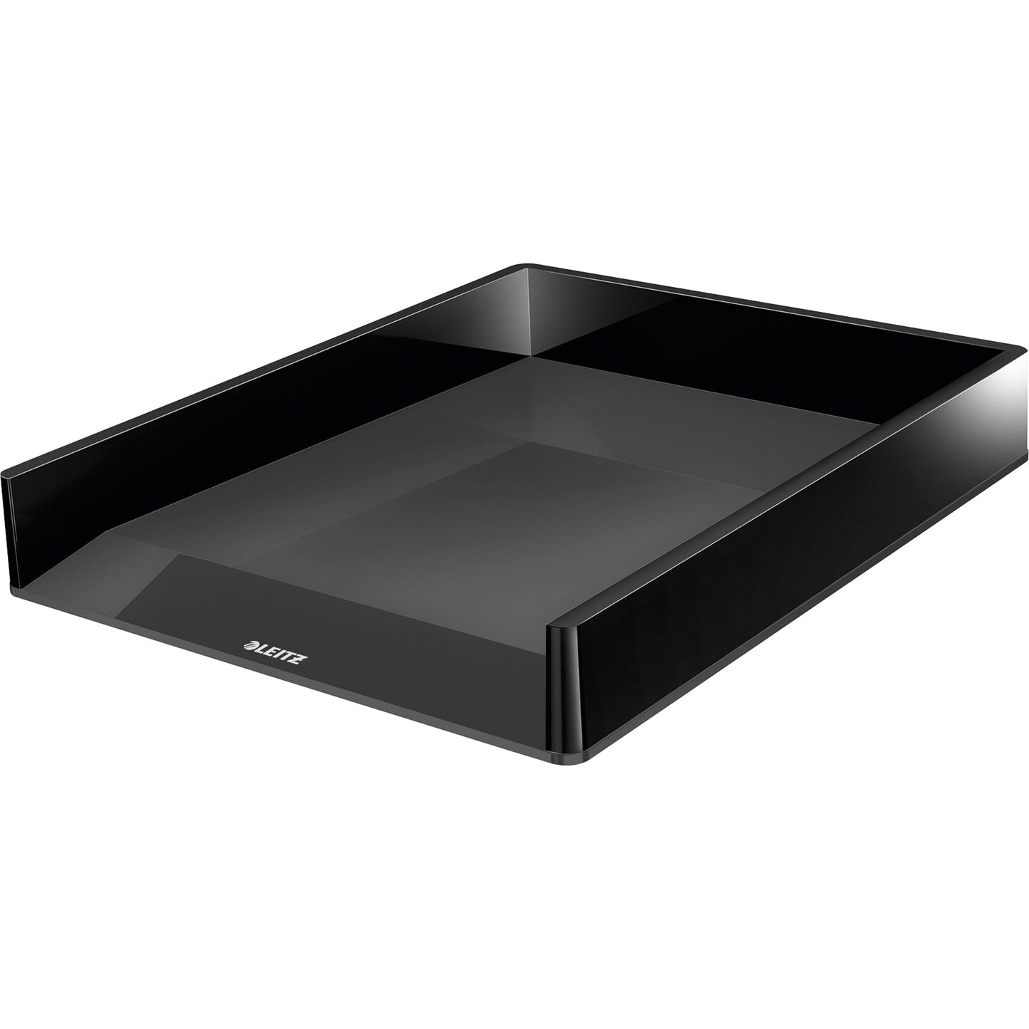 Leitz Briefablage Duo Color DIN A4, DIN C4, Folio Polystyrol Farbe: schwarz/grau