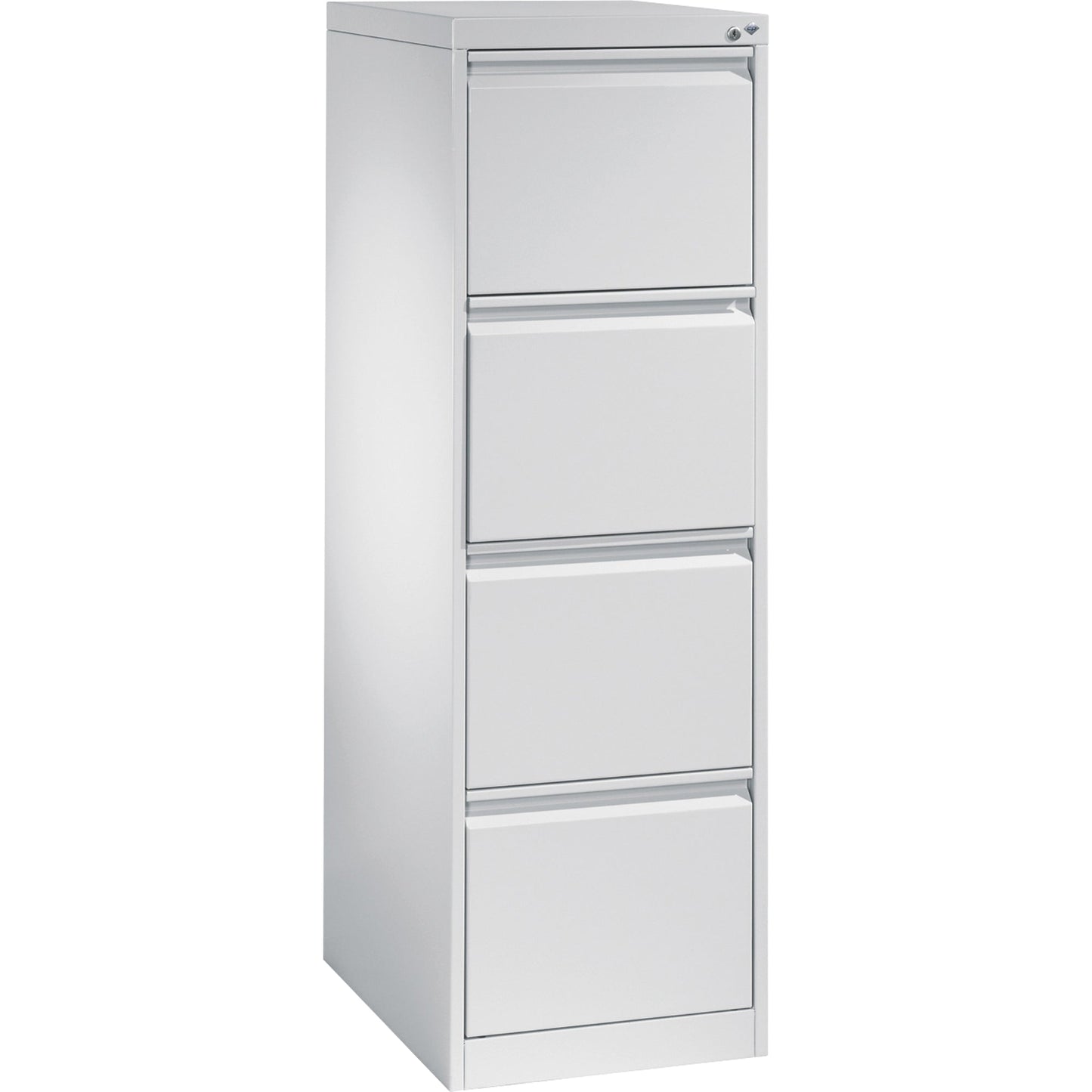 C+P Hängeregistraturschrank Acurado 433 x 1.357 x 590 mm (B x H x T) Stahl lichtgrau