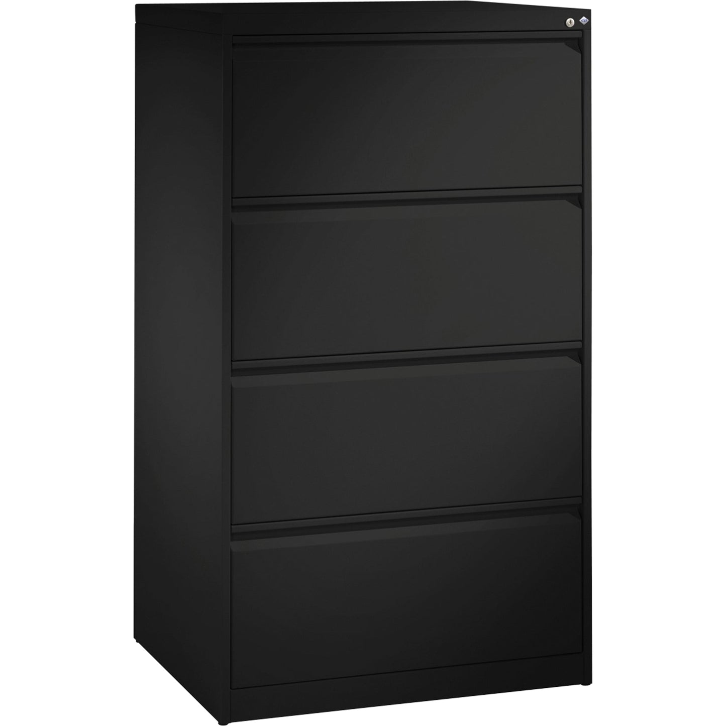 C+P Hängeregistraturschrank Acurado 787 x 1.357 x 590 mm (B x H x T) Stahl, lackiert schwarzgrau