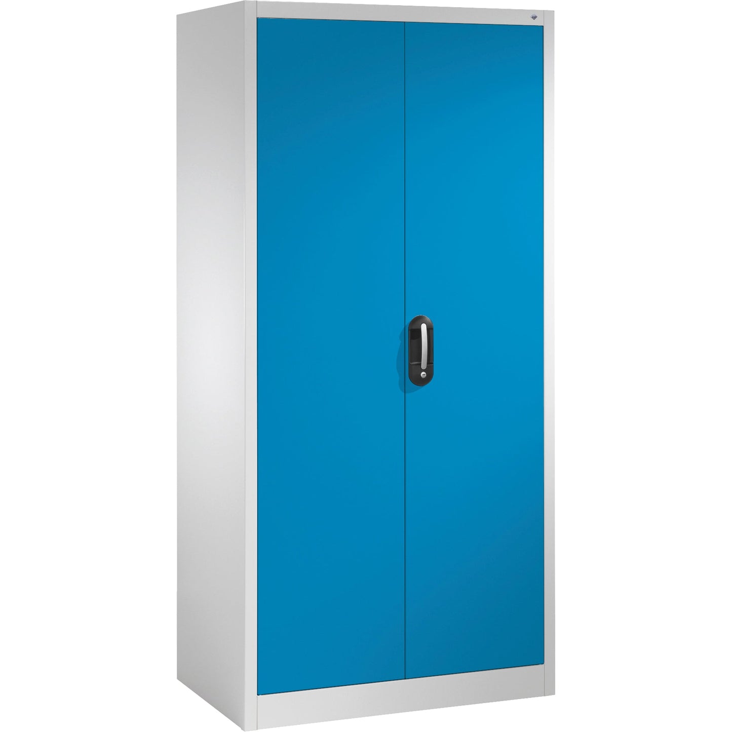 C+P Werkzeugschrank Serie 89 930 x 1.950 x 600 mm (B x H x T) Stahl, lackiert Farbe der Front: lichtblau Farbe des Korpus: lichtgrau