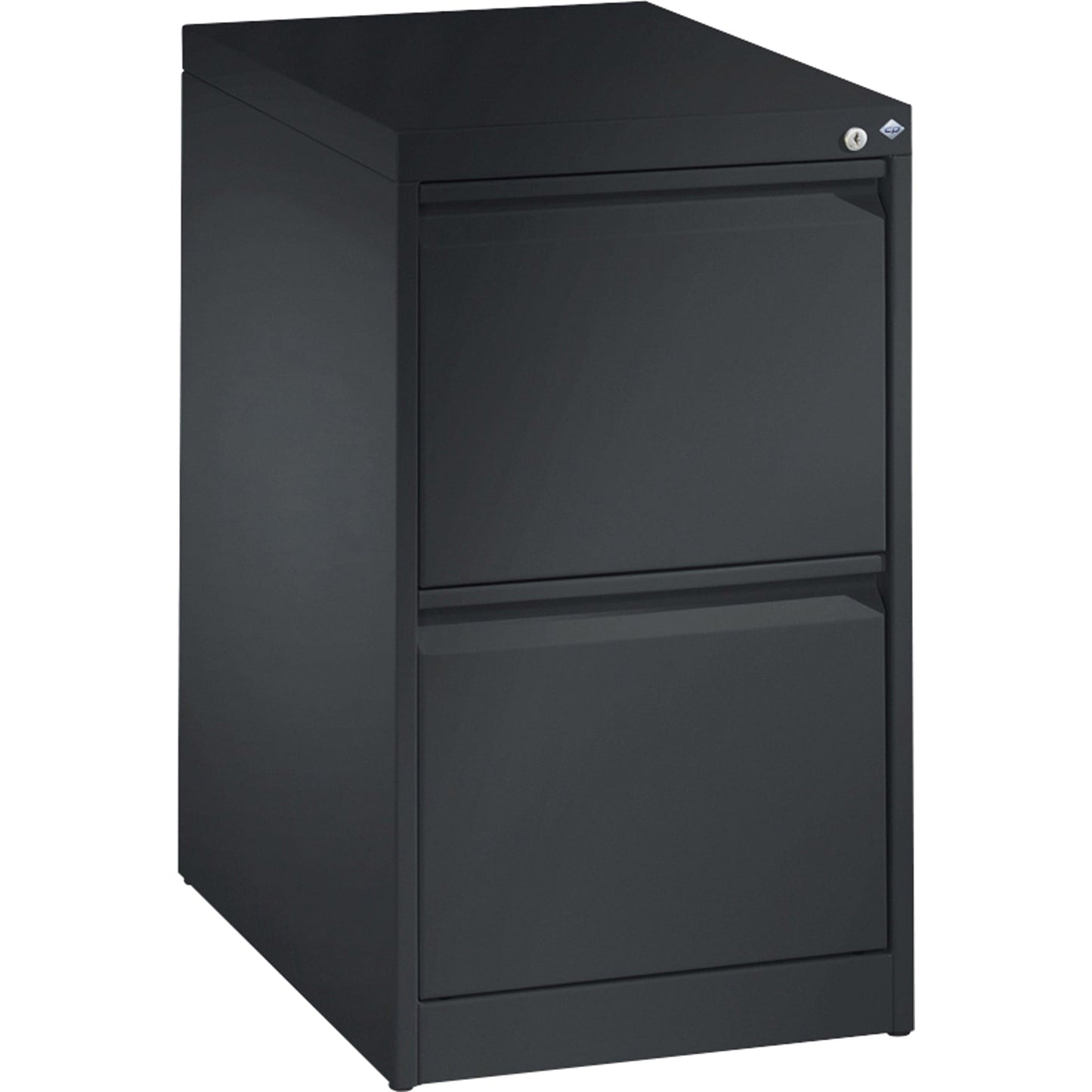C+P Hängeregistraturschrank Acurado 433 x 733 x 590 mm (B x H x T) Stahl, lackiert schwarzgrau