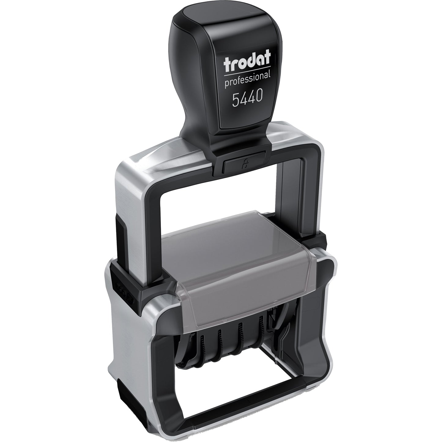 trodat® Datumstempel Professional 4.0 5440 48 x 27 mm (B x H) individuelle Textplatte 4 Druckzeilen schwarz