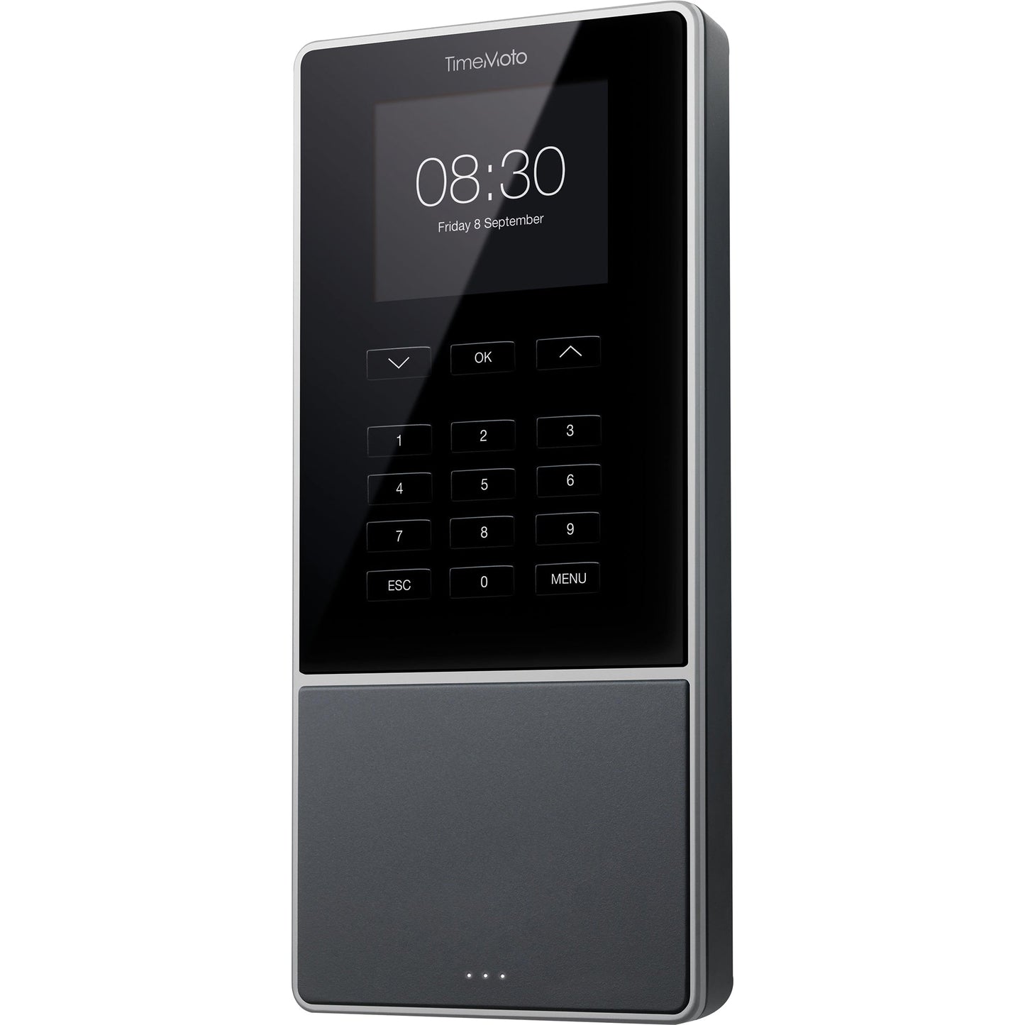 TIMEMOTO Zeiterfassungssystem TM-616 9,95 x 21,5 x 4,43 cm (B x H x T) RFID-Sensor Windows® universell LAN, WiFi, USB-Host