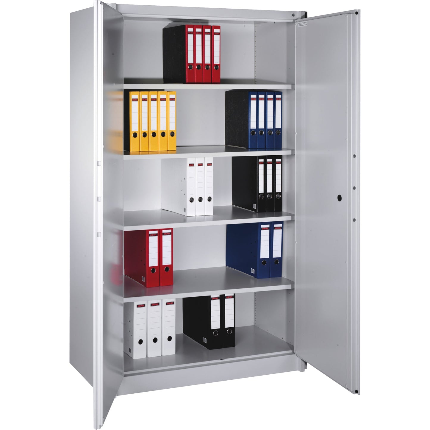 C+P Sicherheitsschrank Certos Doppelbartschloss Stahl, lackiert lichtgrau