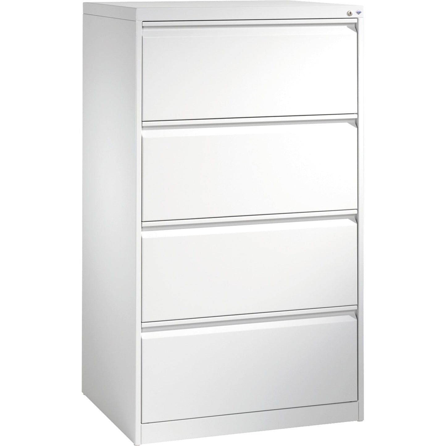 C+P Hängeregistraturschrank Acurado 787 x 1.357 x 590 mm (B x H x T) Stahl, lackiert verkehrsweiß