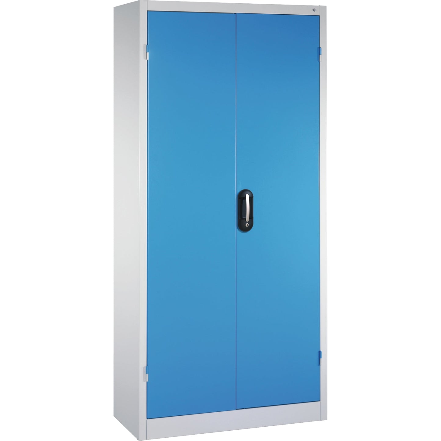 C+P Werkzeugschrank 930 x 1.950 x 400 mm (B x H x T) Stahl, lackiert Farbe der Front: lichtblau Farbe des Korpus: lichtgrau