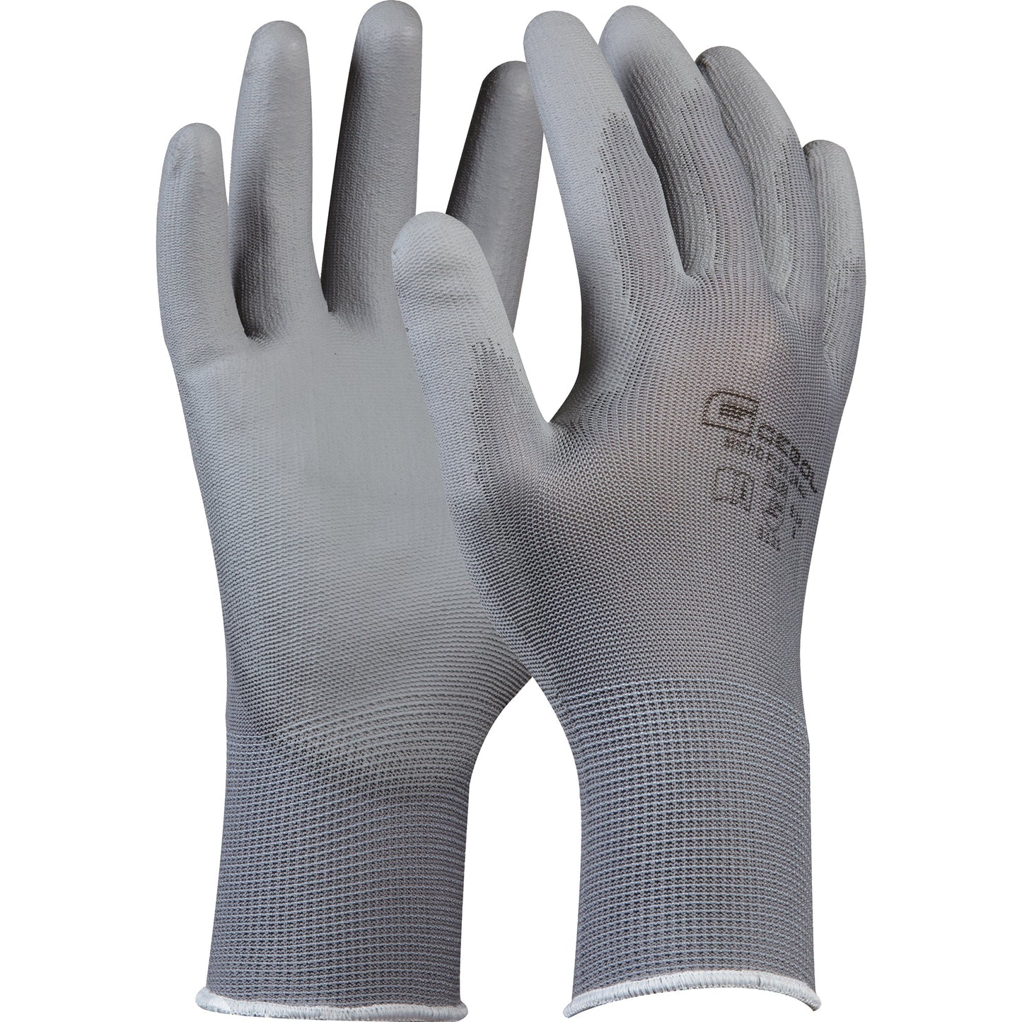 GEBOL Arbeitshandschuhe MICRO FLEX 7 II 100 % Polyester grau