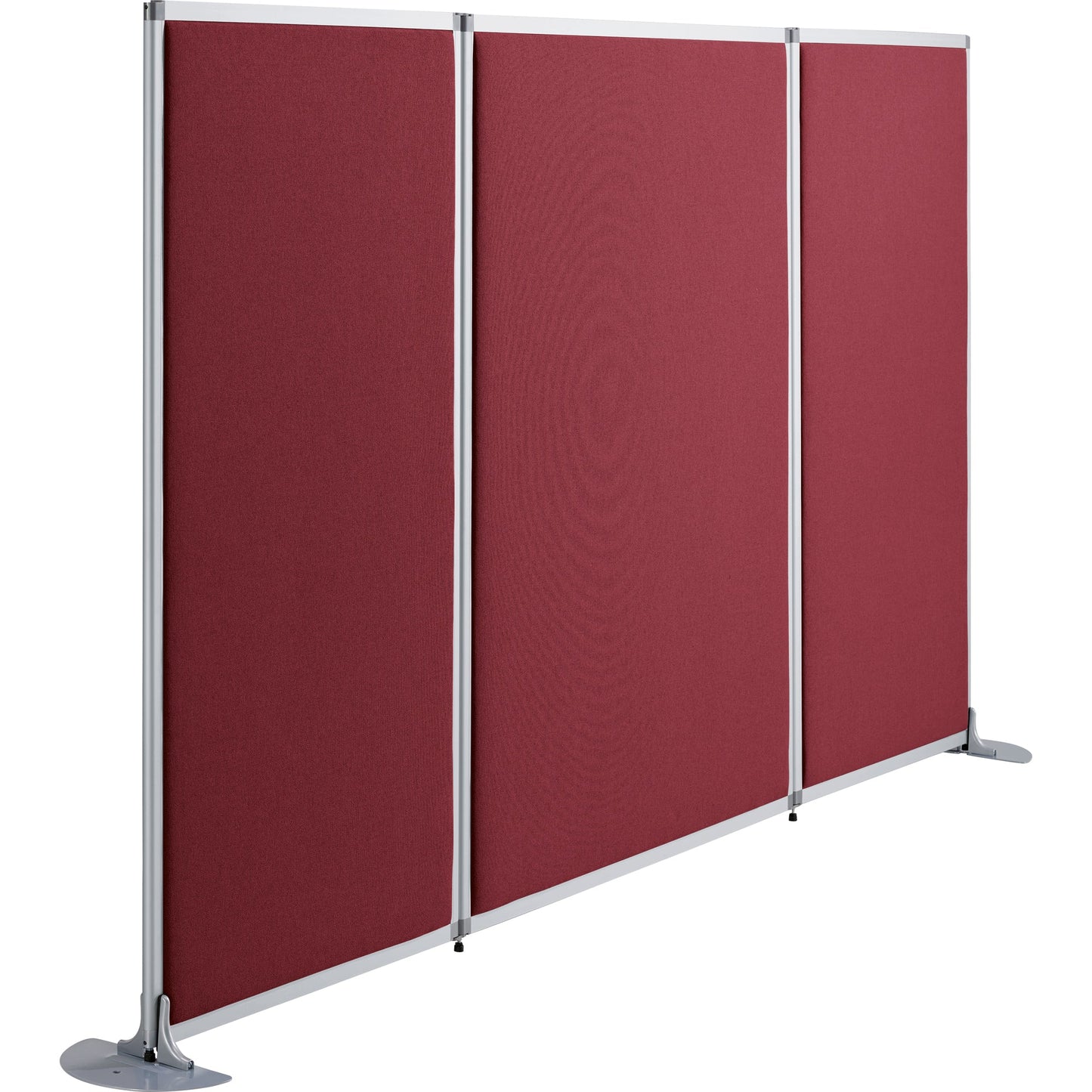 Stellwand MIAMI PLUS 81 x 160 cm (B x H) Polypropylen dunkelrot