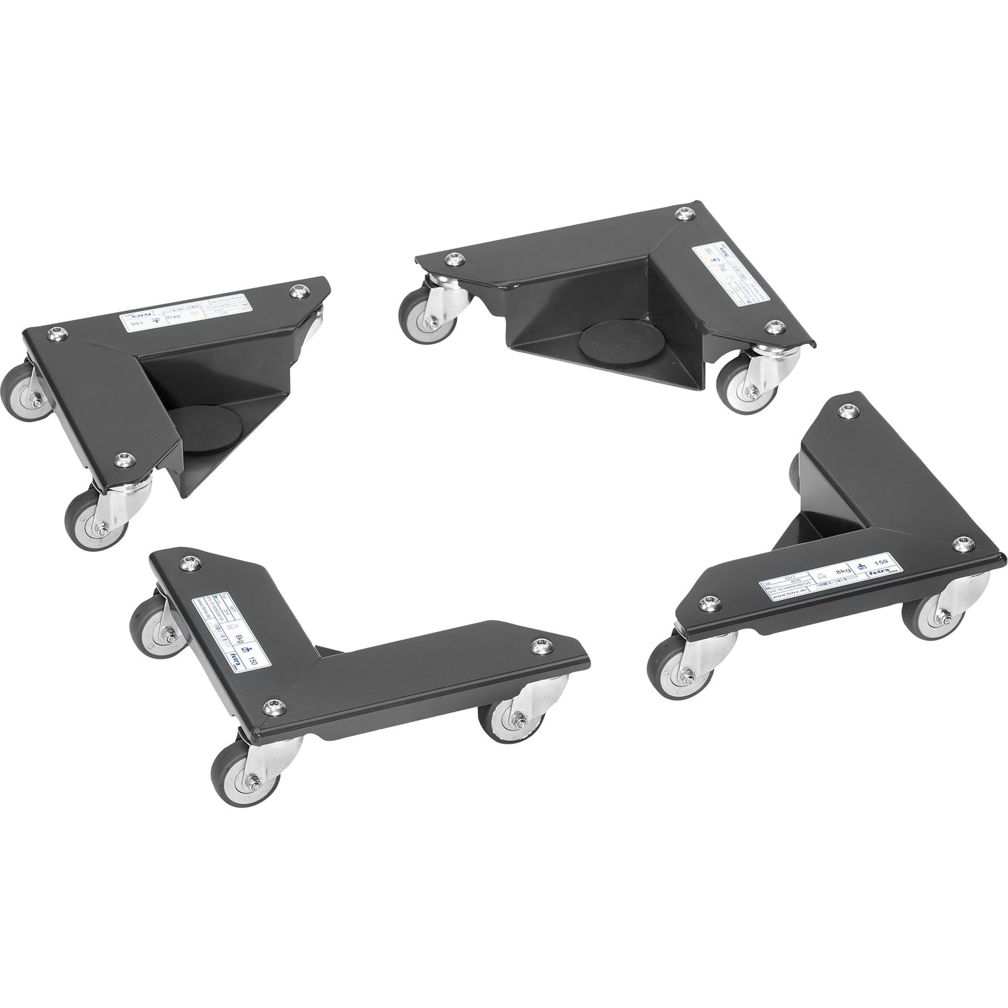 Fetra Fahrgestell 36,1 x 8,7 x 17,7 cm (B x H x L) 600kg Stahlblech