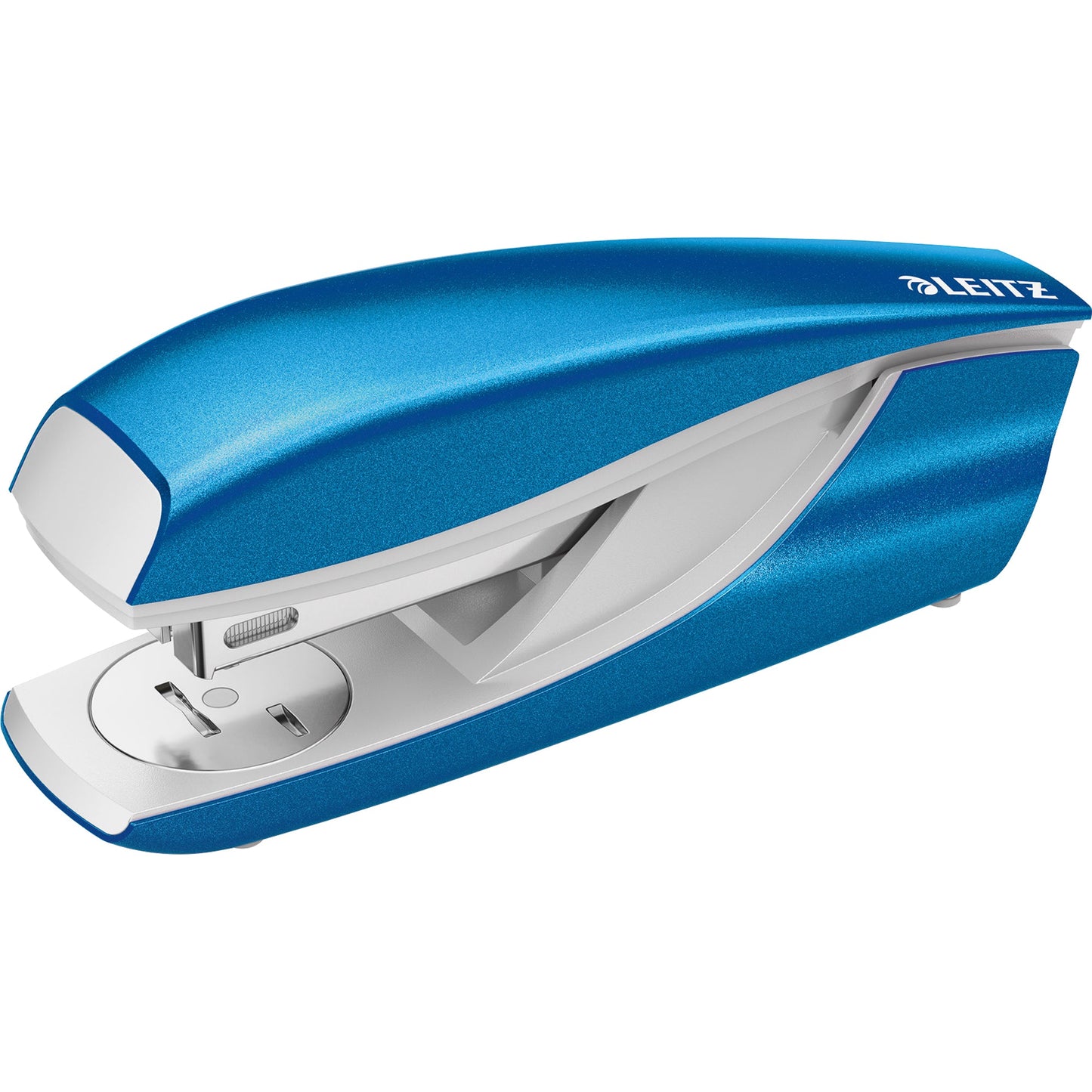Leitz Heftgerät NeXXt WOW 5502 24/6, 26/6 fest/lösbar/nageln 30 Bl. (80 g/m²) Metall/Kunststoff blau