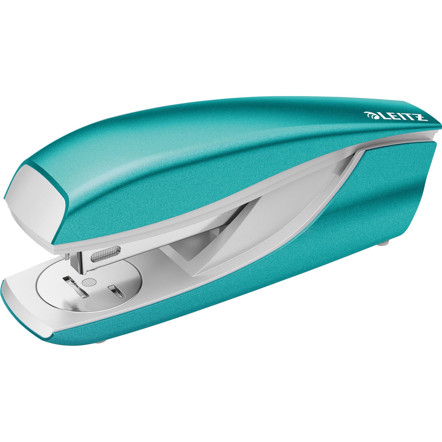 Leitz Heftgerät NeXXt WOW 5502 24/6, 26/6 fest/lösbar/nageln 30 Bl. (80 g/m²) Metall/Kunststoff eisblau
