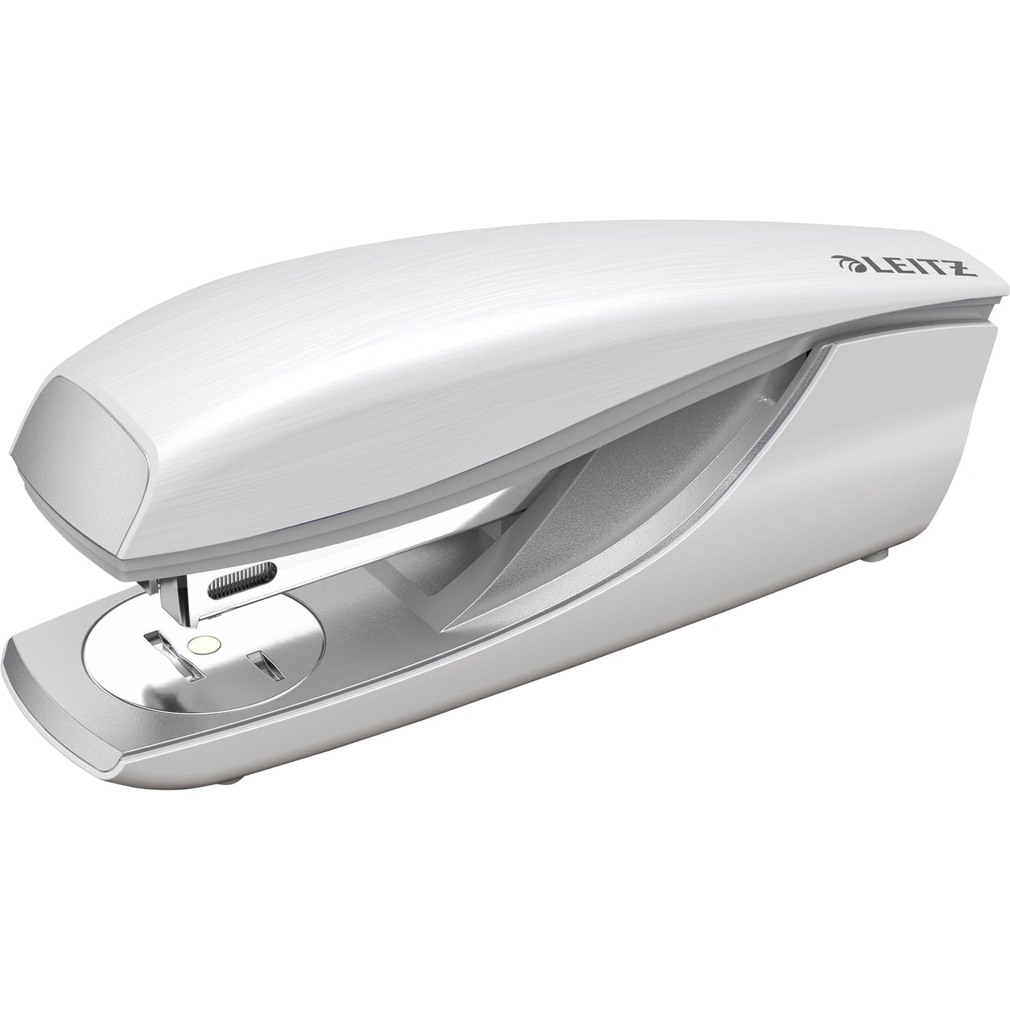 Leitz Heftgerät NeXXt Style 5562 24/6, 26/6 fest/lösbar/nageln 30 Bl. (80 g/m²) Metall arktik weiß