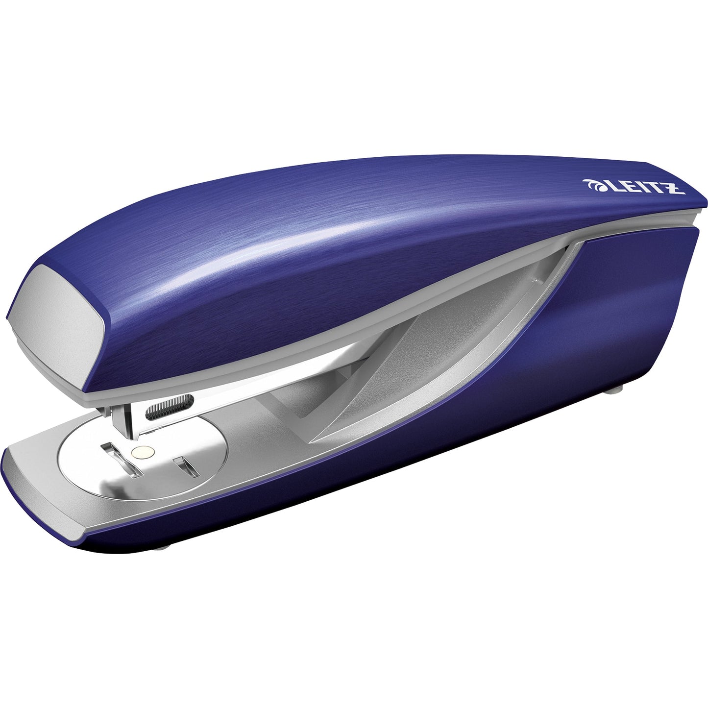 Leitz Heftgerät NeXXt Style 5562 24/6, 26/6 fest/lösbar/nageln 30 Bl. (80 g/m²) Metall titan blau