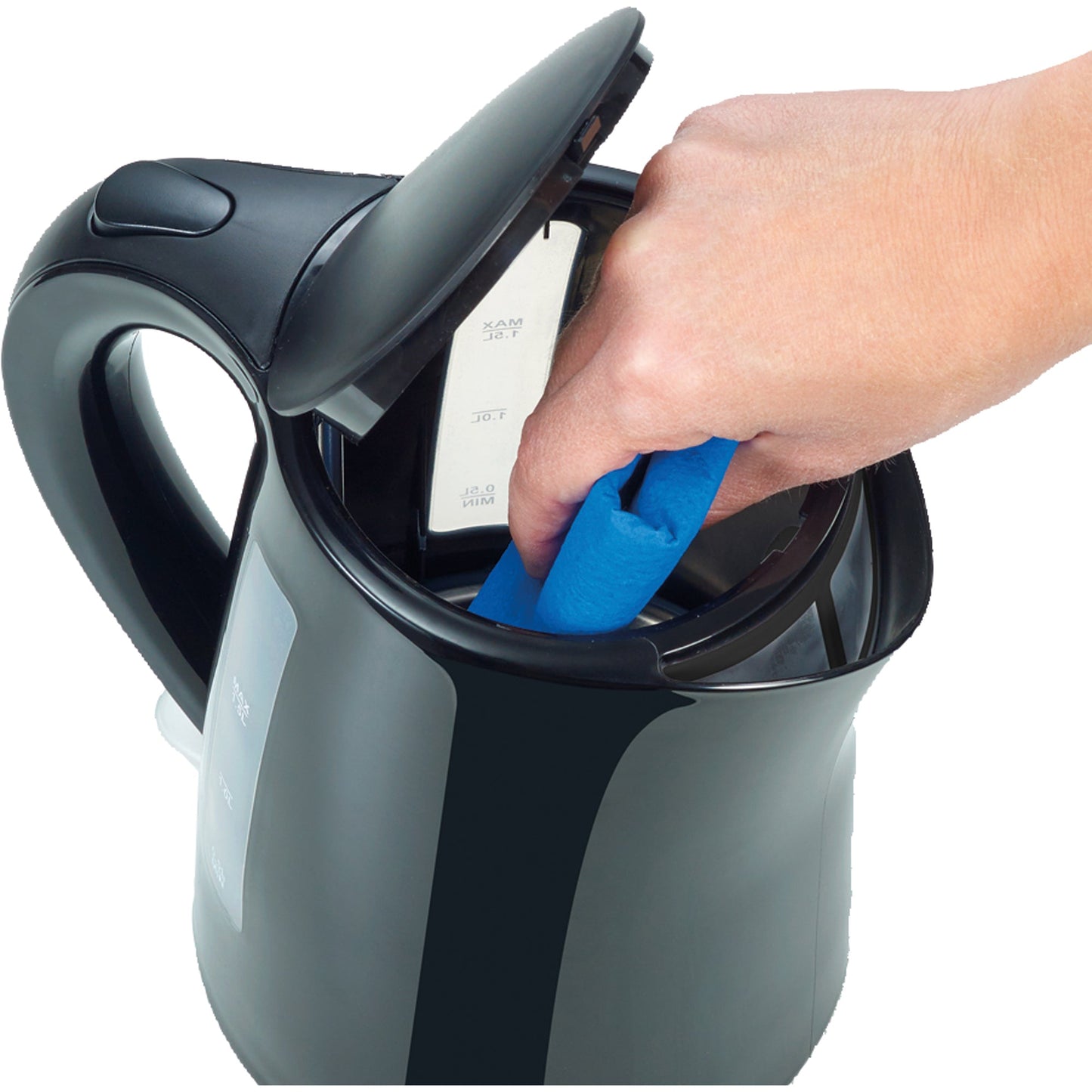 SEVERIN Wasserkocher WK 3498 1,5l Kunststoff schwarz