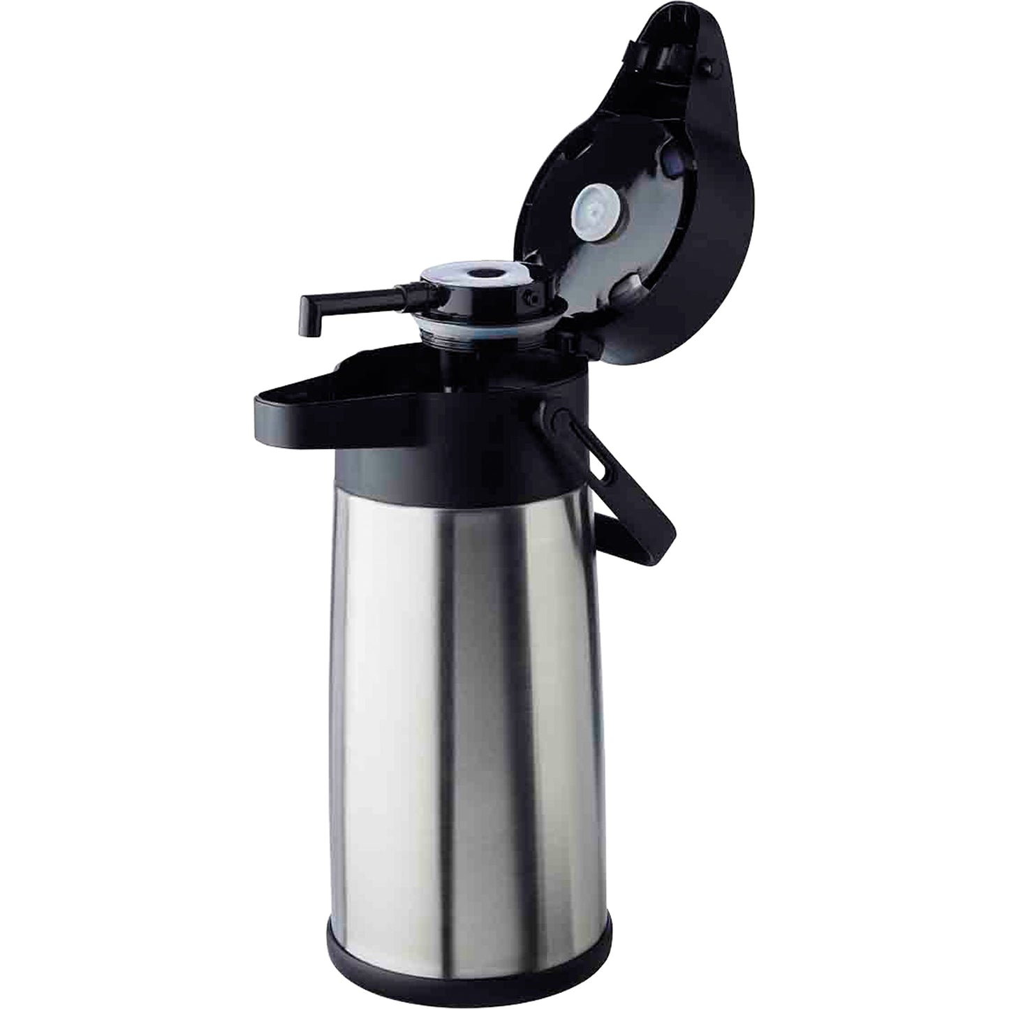 APS Pumpkanne BUDGET 2,2l Edelstahl/Polypropylen silber