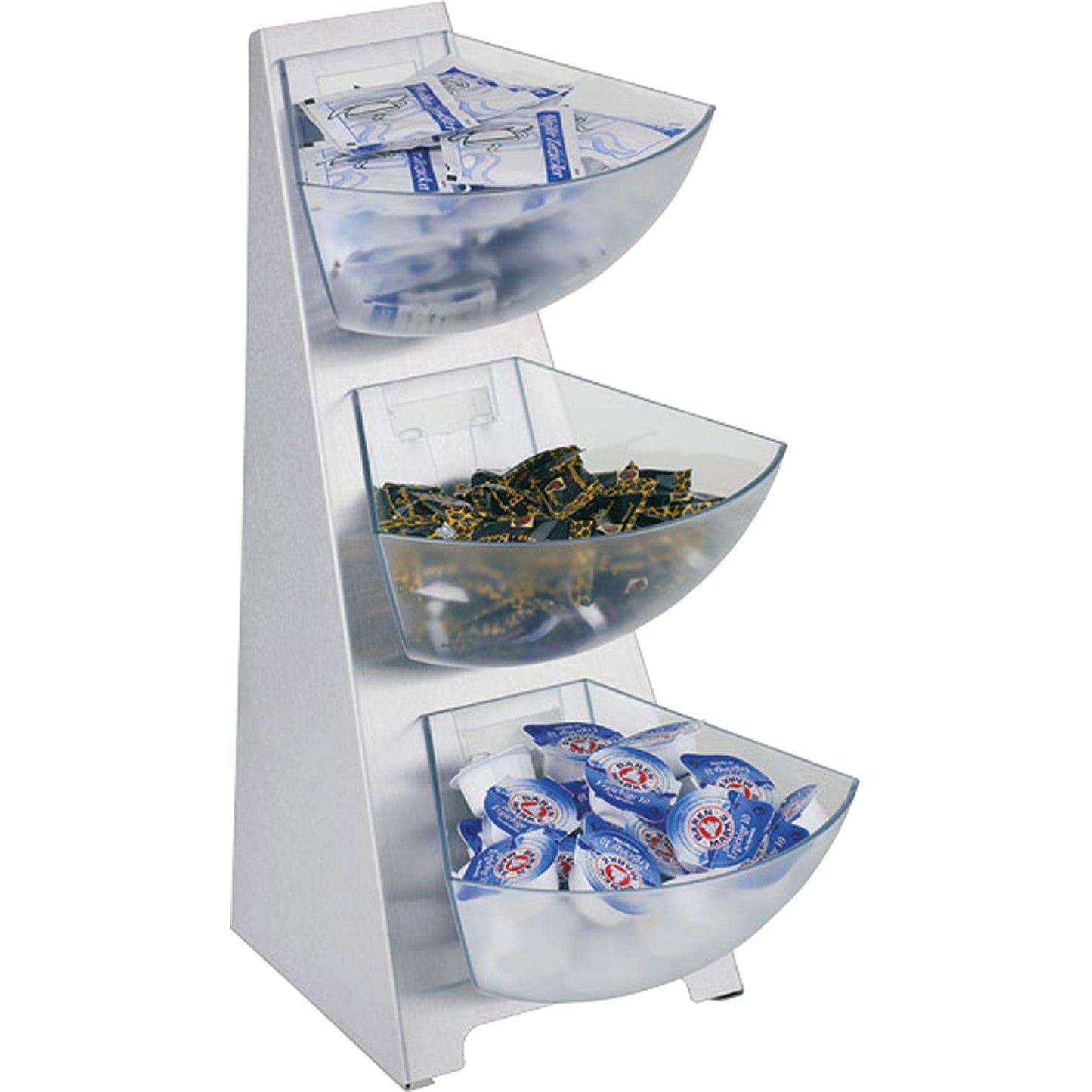 APS Portionsspender 19 x 41 x 24 cm (B x H x T) Edelstahl/Kunststoff silber/transparent