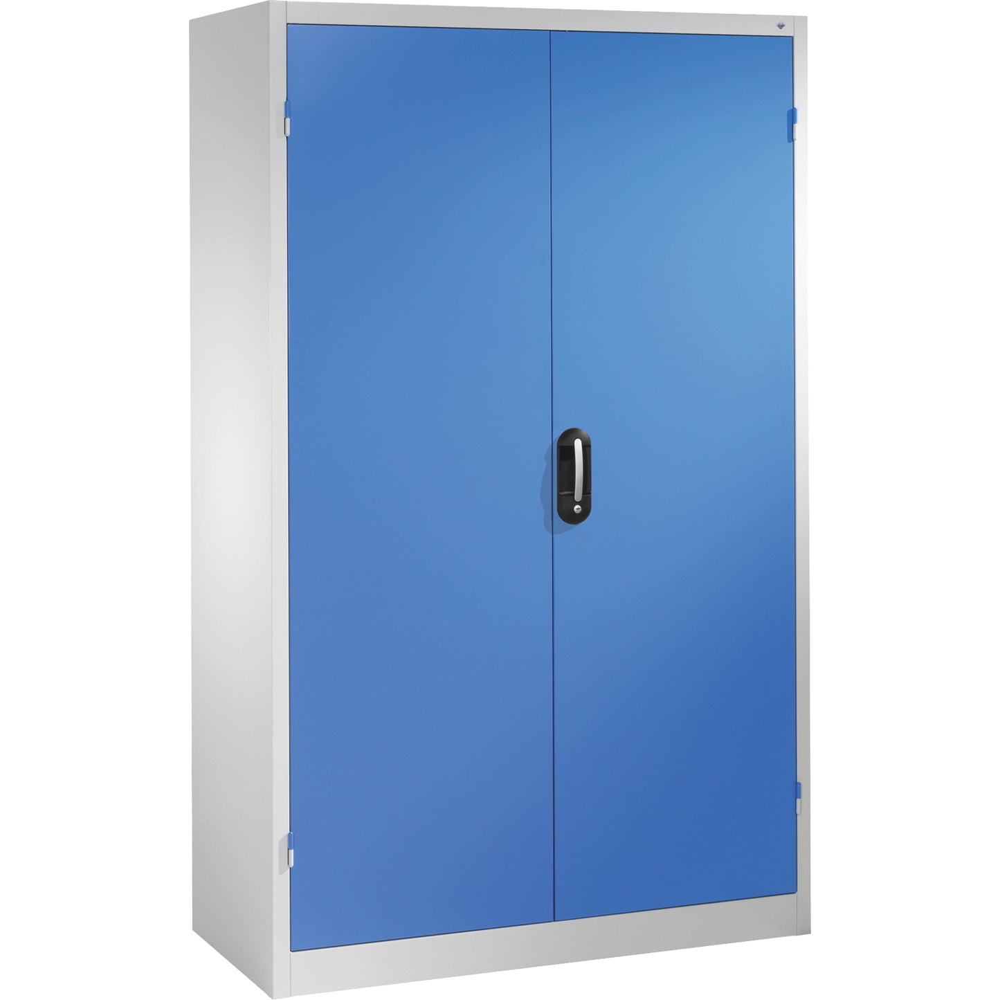 C+P Werkzeugschrank Serie 89 1.200 x 1.950 x 500 mm (B x H x T) Stahl, lackiert Farbe der Front: lichtblau Farbe des Korpus: lichtgrau