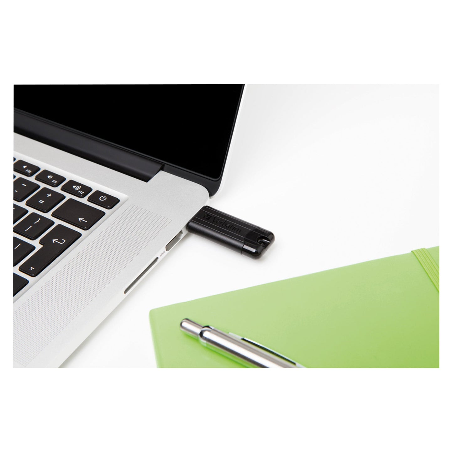 Verbatim USB-Stick PinStripe USB 3.2 Gen 1 128Gbyte schwarz