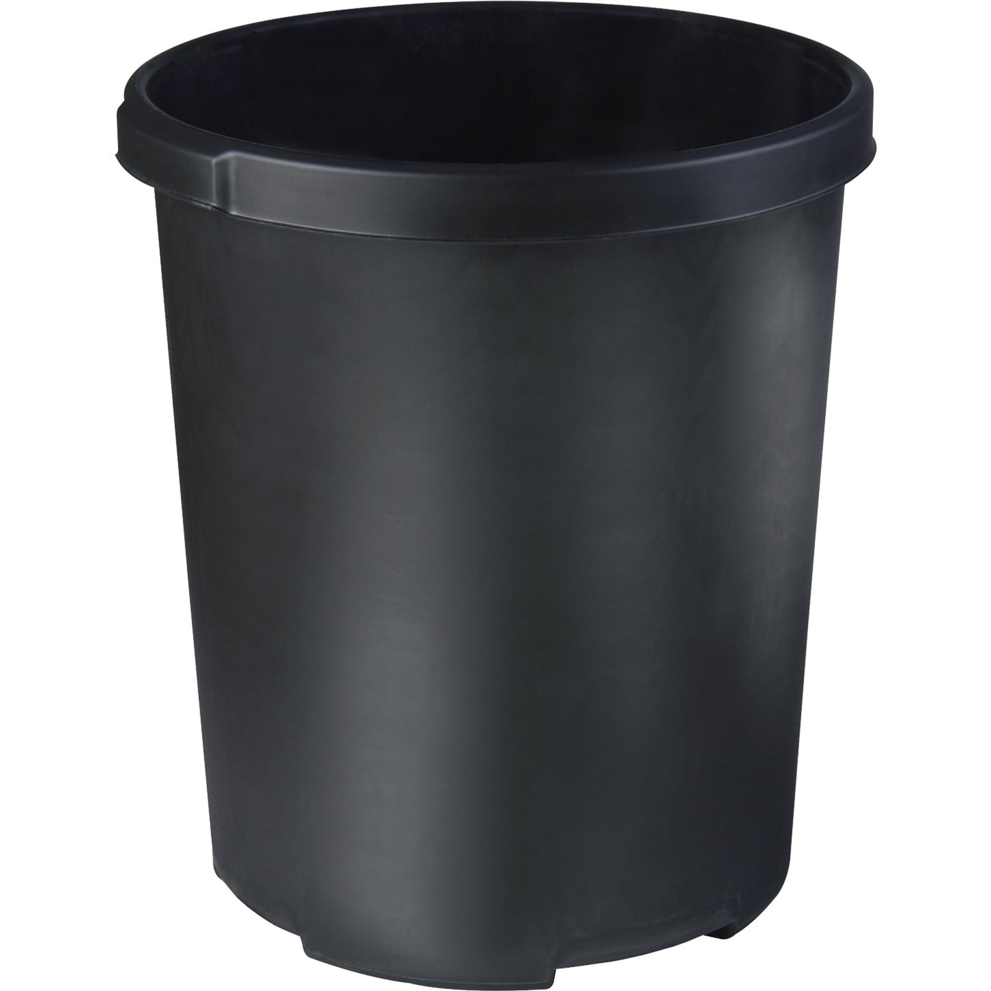 HAN Papierkorb KLASSIK XXL 43 x 49 cm (Ø x H) Polypropylen Farbe: schwarz 1 Sortierfach