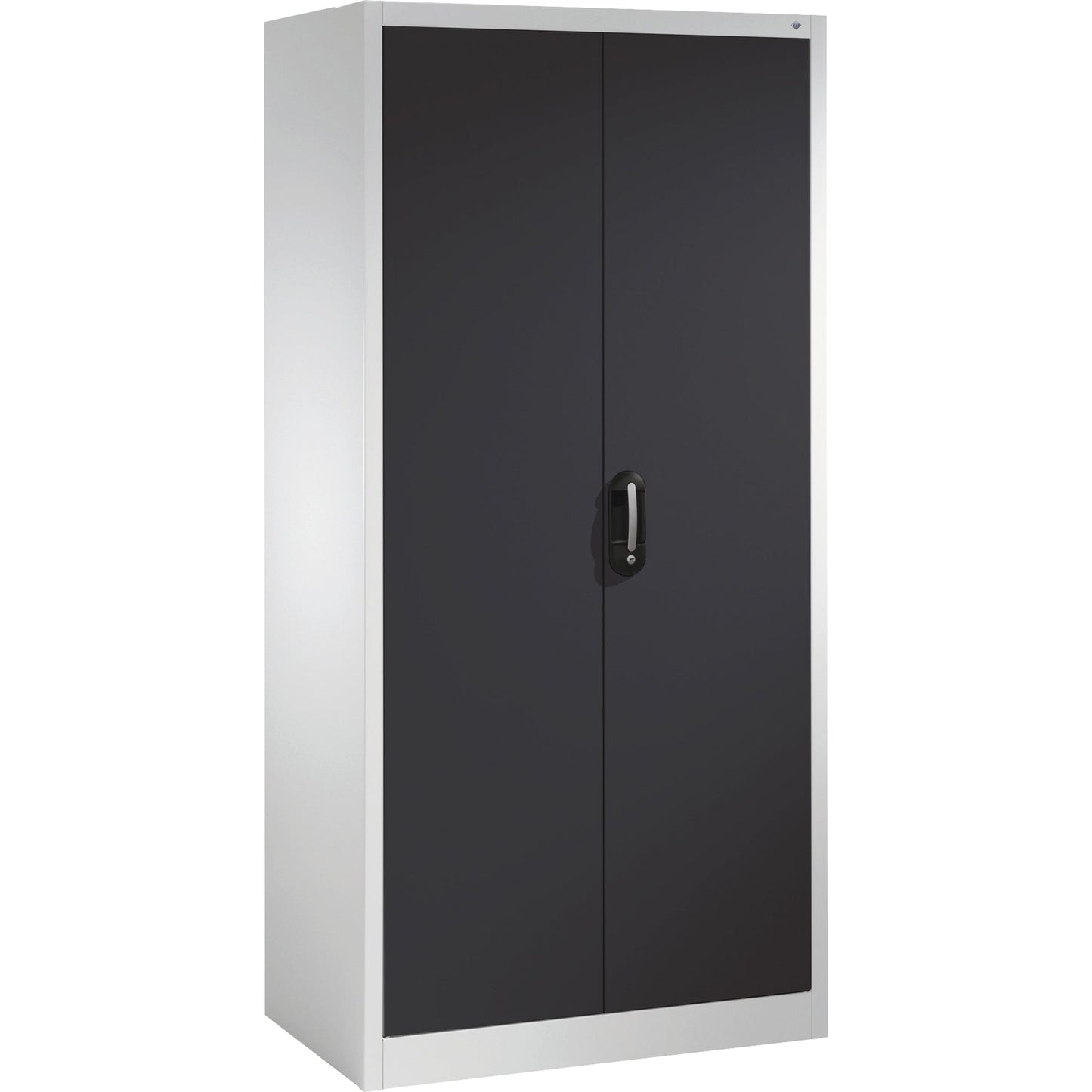 C+P Werkzeugschrank Serie 89 930 x 1.950 x 600 mm (B x H x T) Stahl, lackiert Farbe der Front: schwarzgrau Farbe des Korpus: lichtgrau