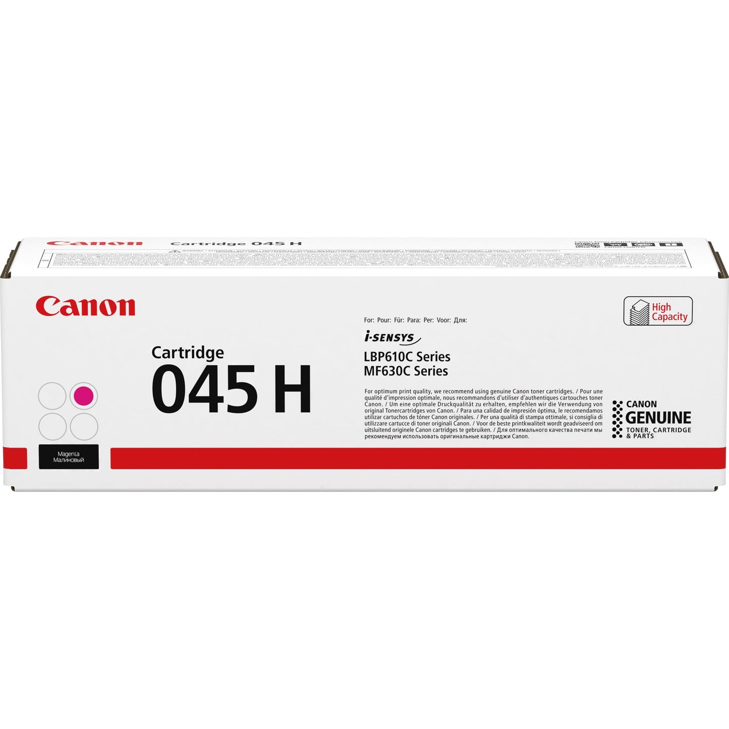 Canon Toner Originalzubehör 045H ca. 2.200 Seiten magenta