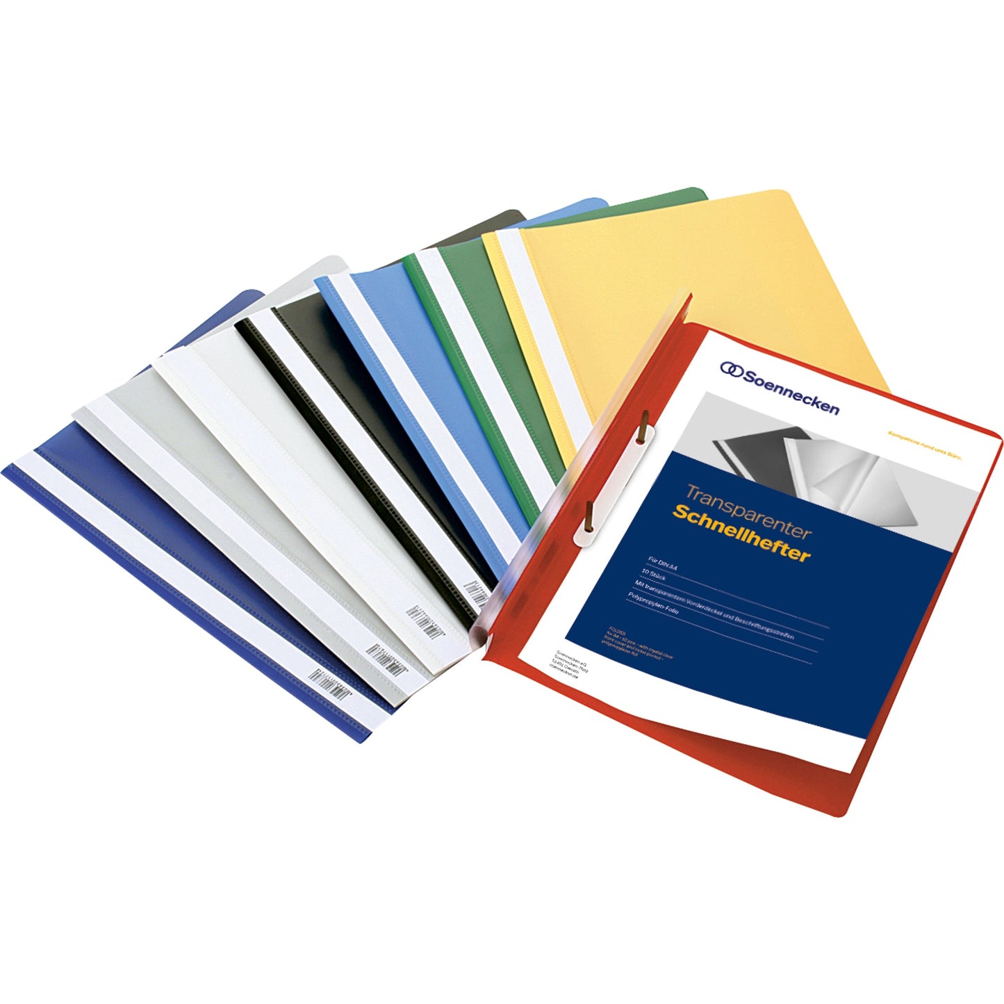 Soennecken Schnellhefter DIN A4 Polypropylen blau 10 St./Pack.