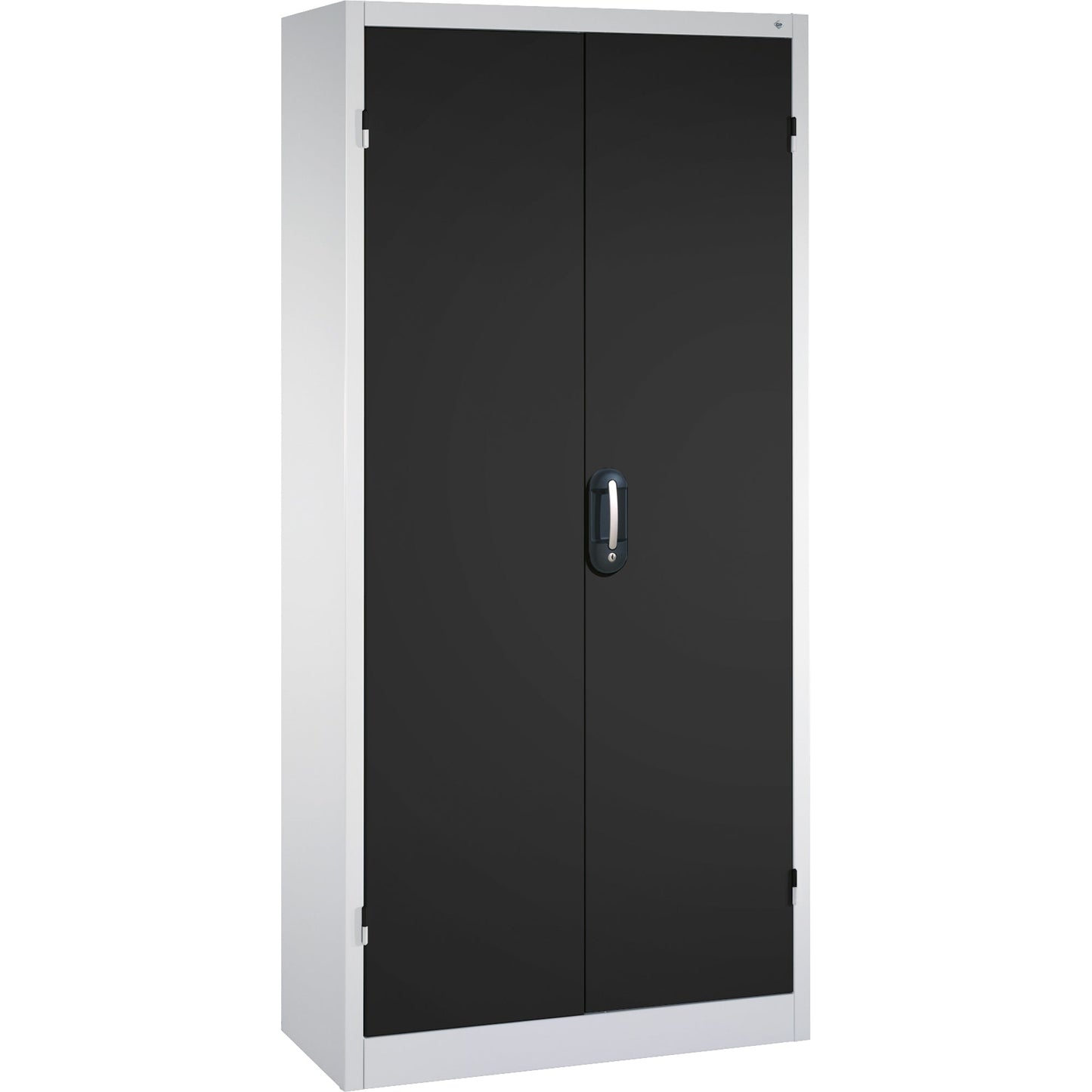 C+P Werkzeugschrank 930 x 1.950 x 400 mm (B x H x T) Stahl, lackiert Farbe der Front: schwarzgrau Farbe des Korpus: lichtgrau