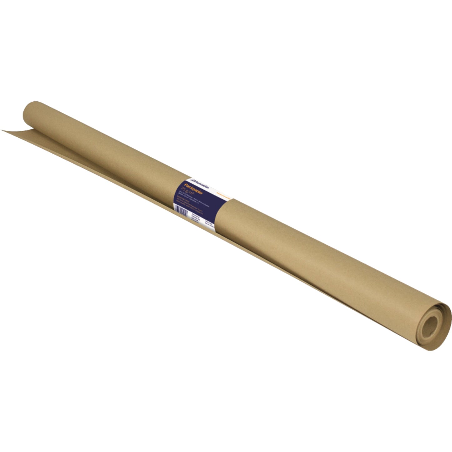Soennecken Packpapierrolle 100 cm x 10 m (B x L) 75g/m² 100 % Altpapier natronbraun