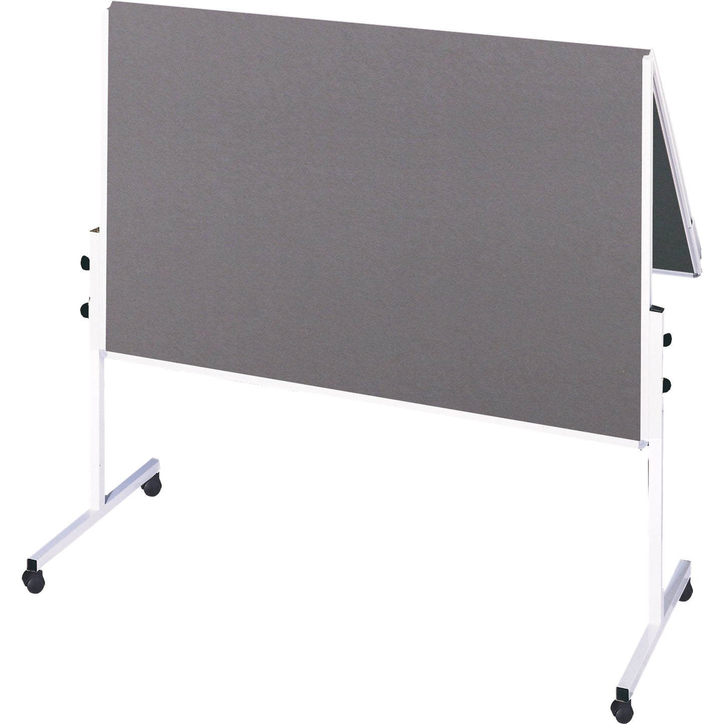 Soennecken Moderationstafel Maße der Oberfläche: 120 x 150 cm (B x H) Filz grau