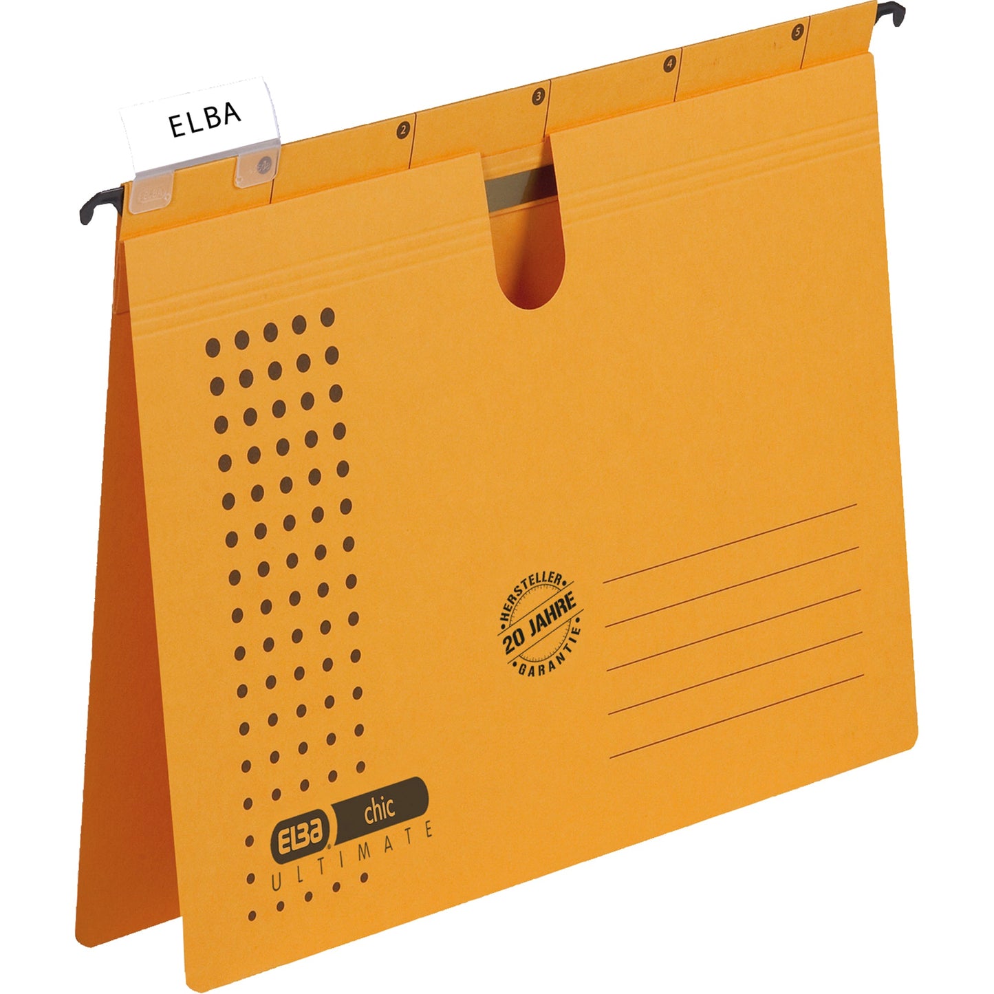 ELBA Hängehefter chic® ULTIMATE® DIN A4 240g/m² Karton gelb