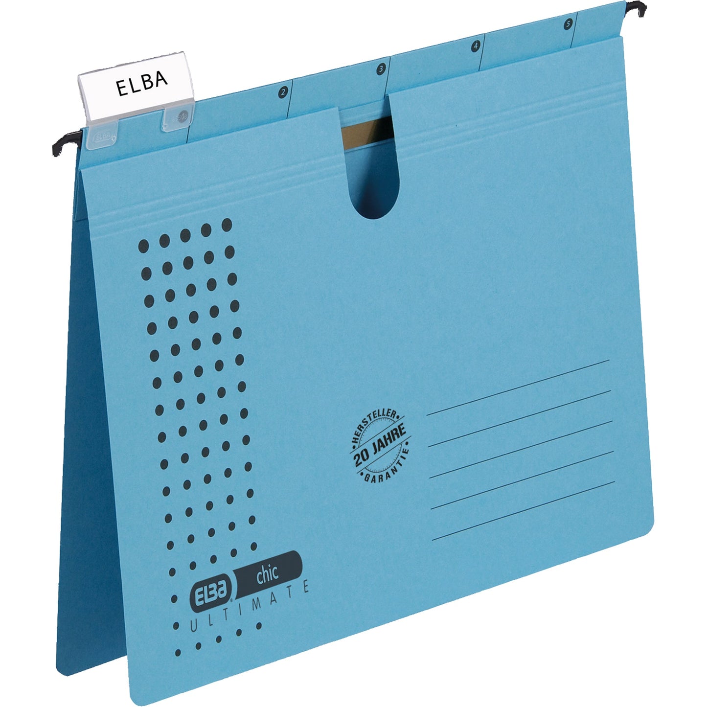 ELBA Hängehefter chic® ULTIMATE® DIN A4 240g/m² Karton blau