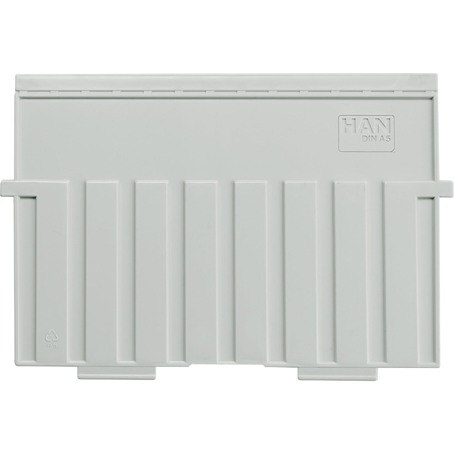 HAN Stützplatte 22,3 x 15,4 cm (B x H) DIN A5 quer Polystyrol lichtgrau