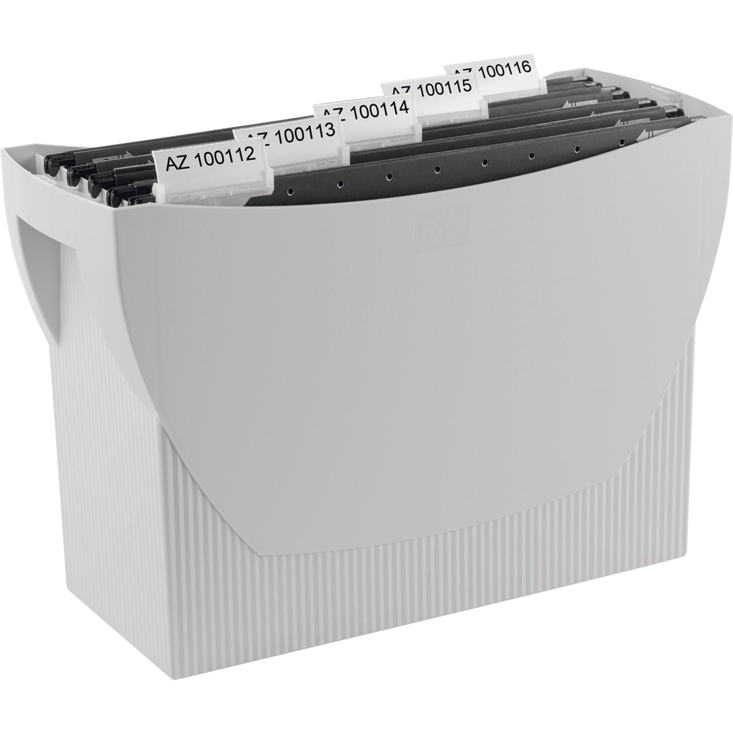 HAN Hängemappenbox SWING DIN A4 20 Hängemappen Polystyrol lichtgrau