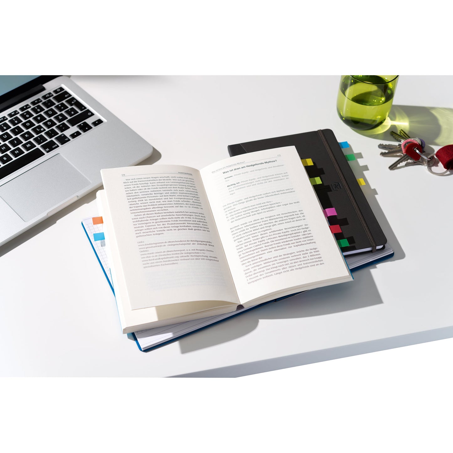 Post-it® Haftstreifen Index Mini Promotion 43,2 x 11,9 mm (B x H) inkl. 8 x 35 Post-it® Index Mini gratis je 6 x rot, blau, gelb, grün 35 Bl./Block 24 Block/Pack.