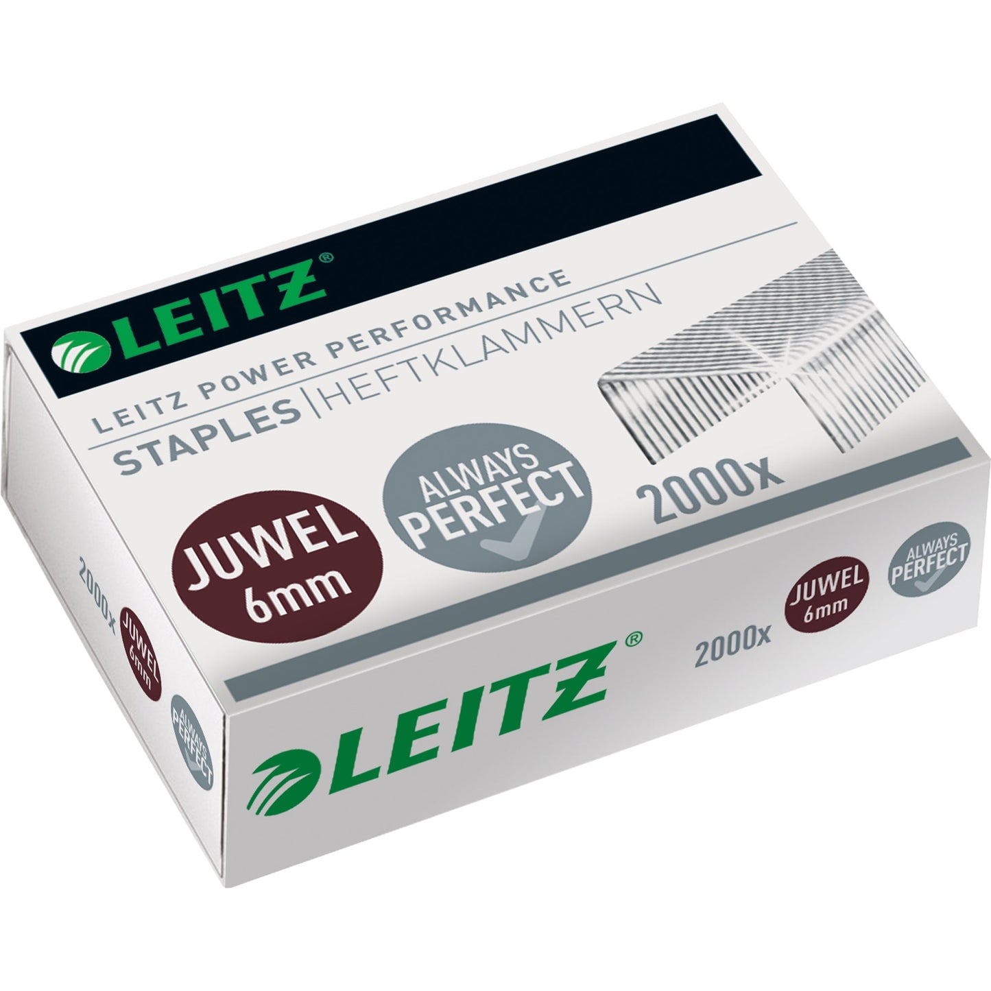 Leitz Heftklammer Juwel 6 Leitz Heftzange Juwel 3000 2.000 St./Pack.